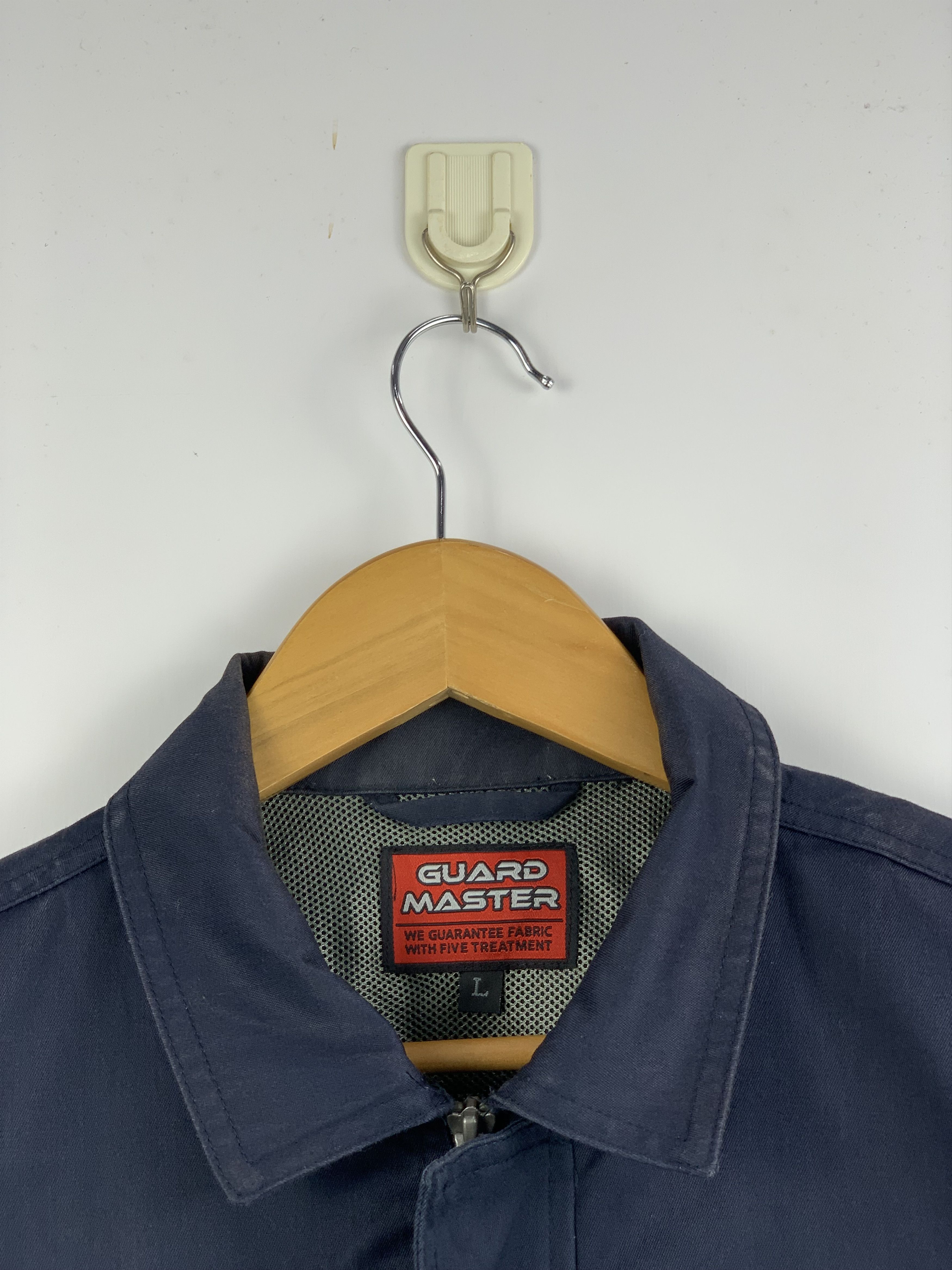 Japanese Brand Vintage Japanese Brand Guard Master Denim Jacket J1618 Size US L / EU 52-54 / 3 - 11 Thumbnail