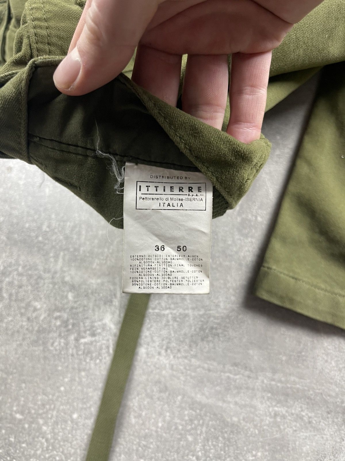Dolce & Gabbana Dolce & Gabbana Patriot Utility Cargo Pants Olive Green Size US 33 - 13 Thumbnail
