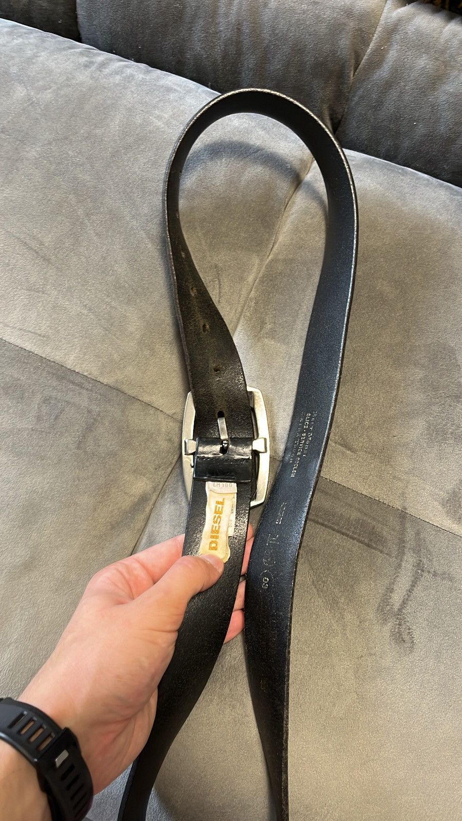 Diesel × Vintage Vintage strong metal Diesel belt Size ONE SIZE - 3 Thumbnail