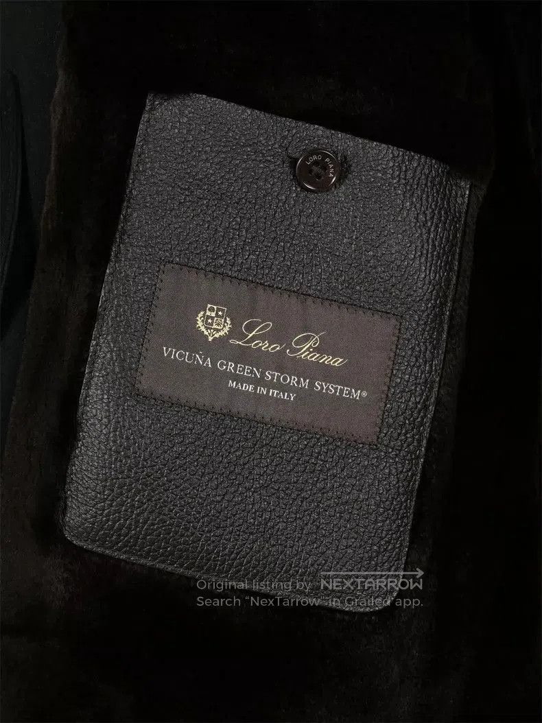 Loro Piana Loro Piana Black Vicuna Fur Coat. Size US S / EU 44-46 / 1 - 5 Thumbnail
