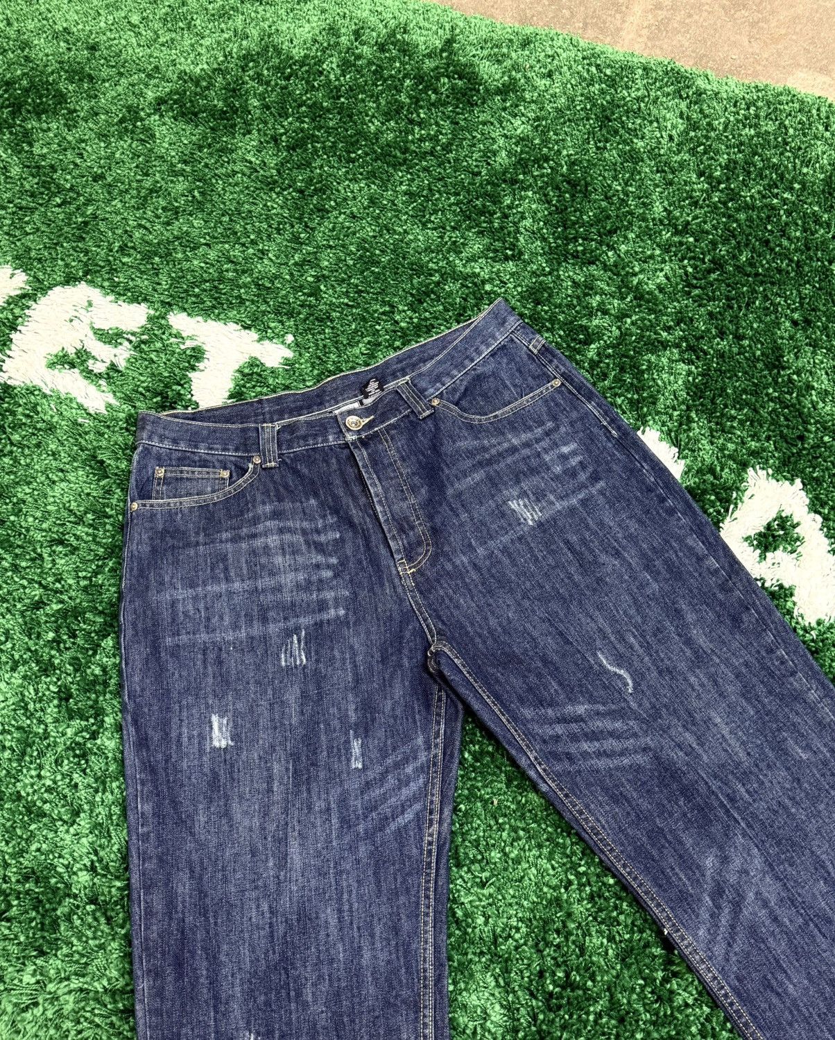 Vintage Vintage Jon Distressed Denim Jeans Sz. 36 Size US 36 / EU 52 - 5 Thumbnail