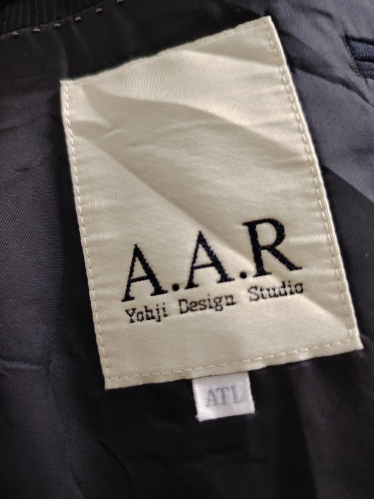 Yohji Yamamoto A.A.R Yohji Design Studio Blazer Jacket Size 44R - 2 Thumbnail