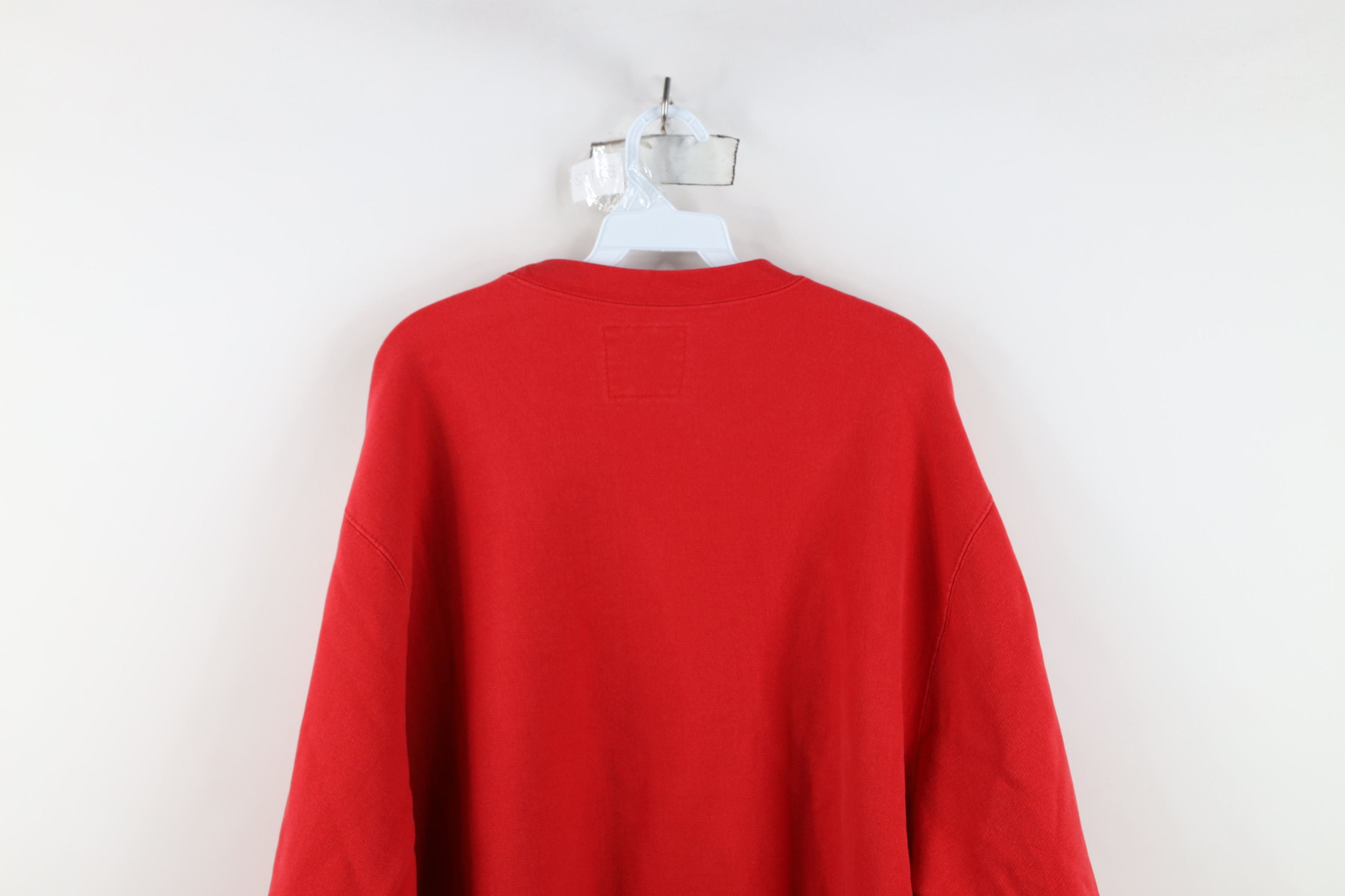 Vintage Vintage 90s Heavyweight Ohio State University Sweatshirt Red Size US XXL / EU 58 / 5 - 14 Thumbnail