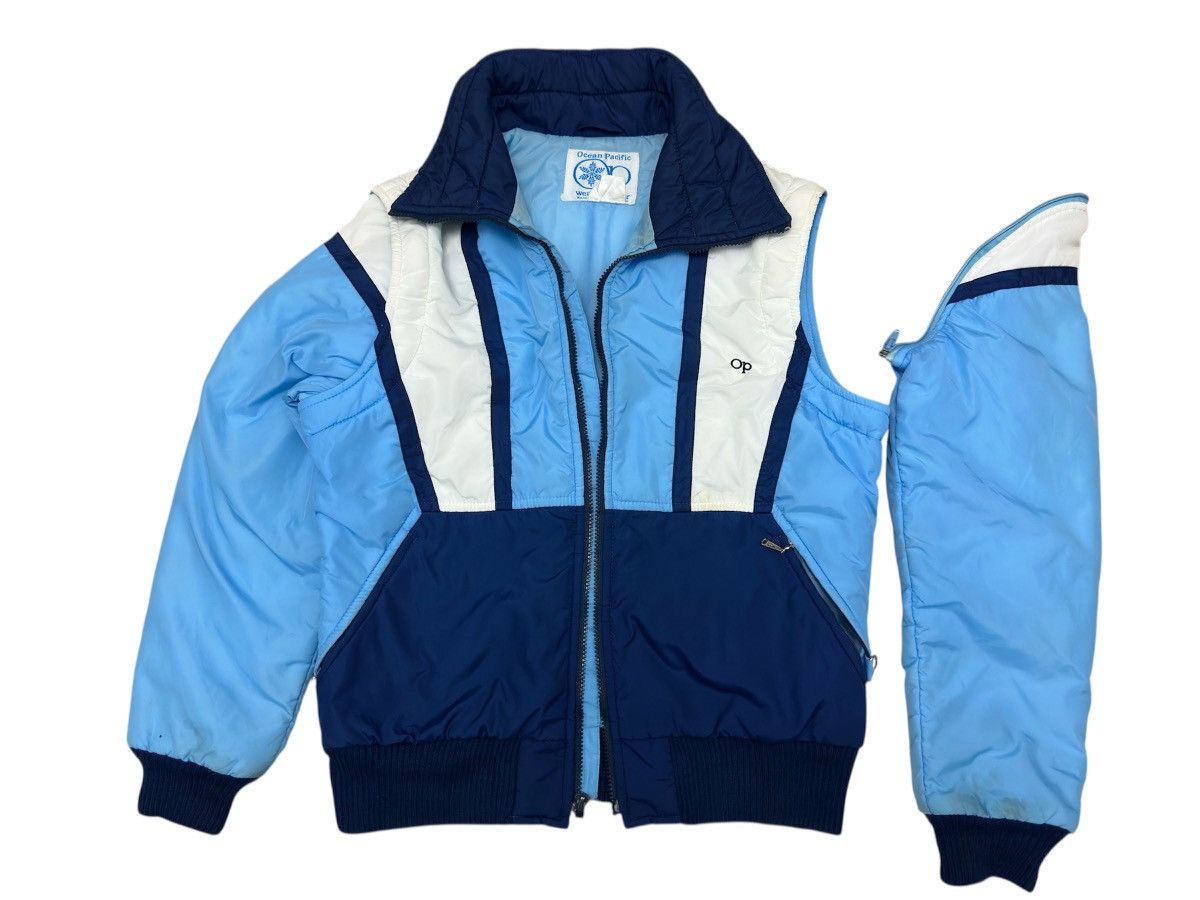 Ocean Pacific × Vintage 🔥🔥🔥Vintage 80s 90s Ocean Pacific Sunwear Zipper Jacket Size US XL / EU 56 / 4 - 2 Thumbnail