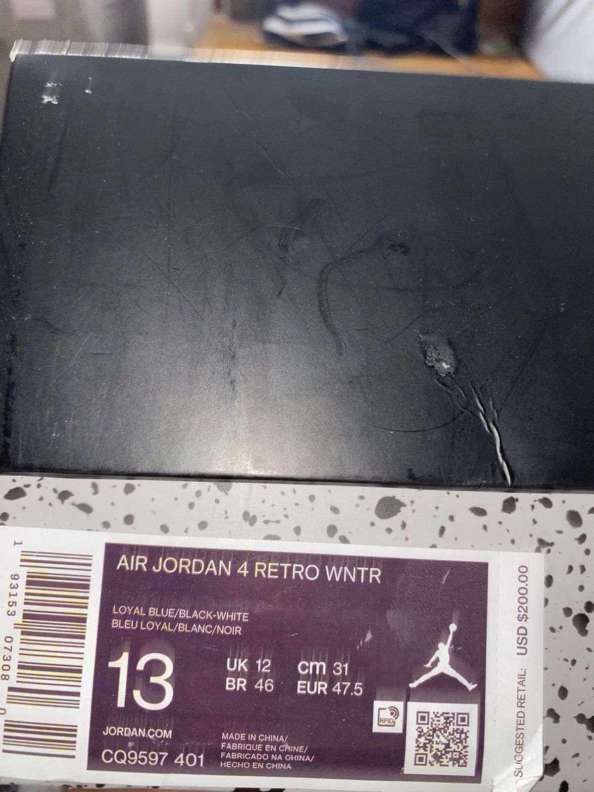 Jordan Brand × Nike Jordan 4 Retro Winterized Royal Blue Size US 13 / EU 46 - 11 Thumbnail