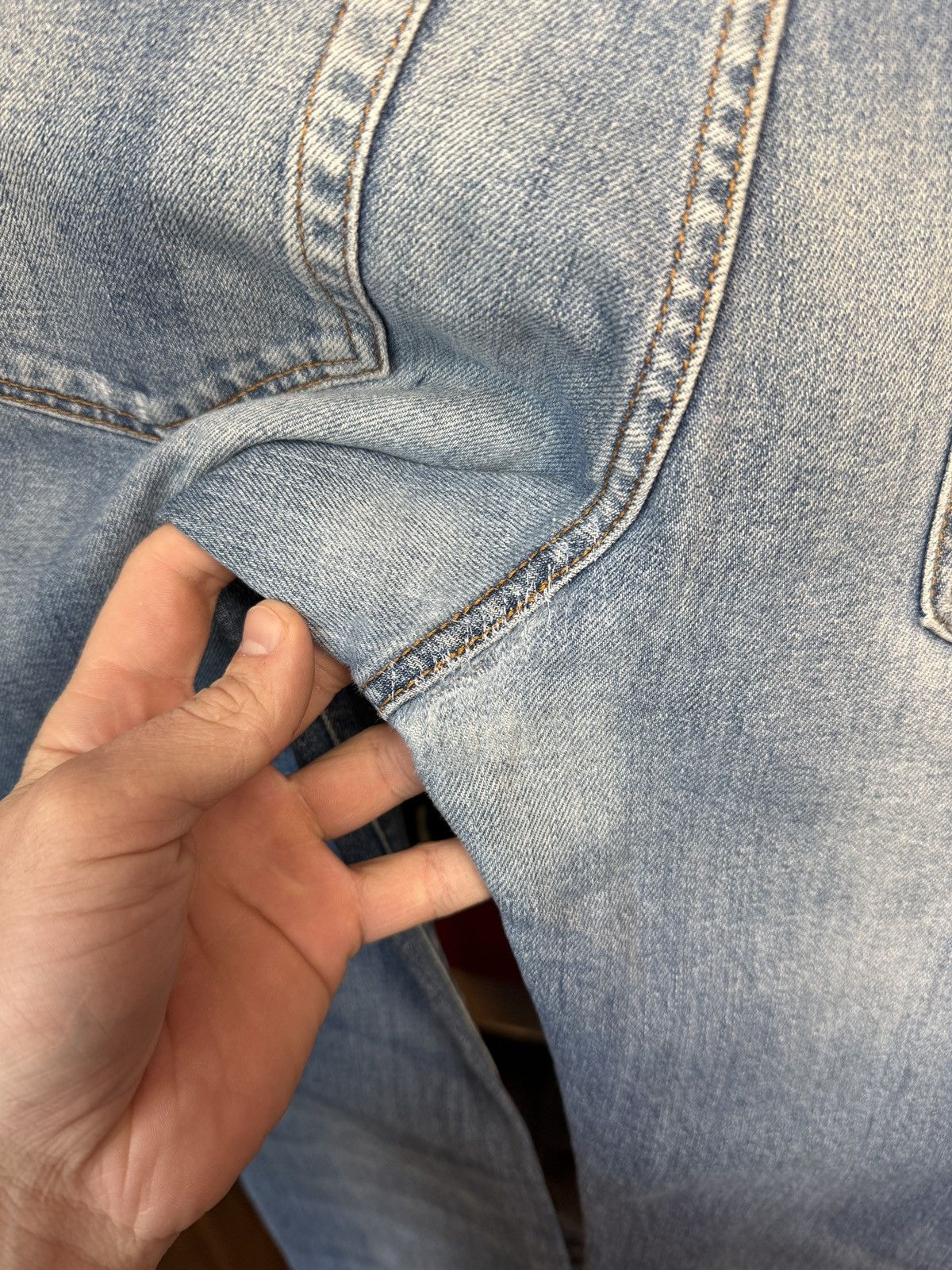 Dolce & Gabbana Vintage Dolce Gabbana Metal Logo Denim Jeans Luxury Y2K Size 34" / US 12 / IT 48 - 13 Thumbnail