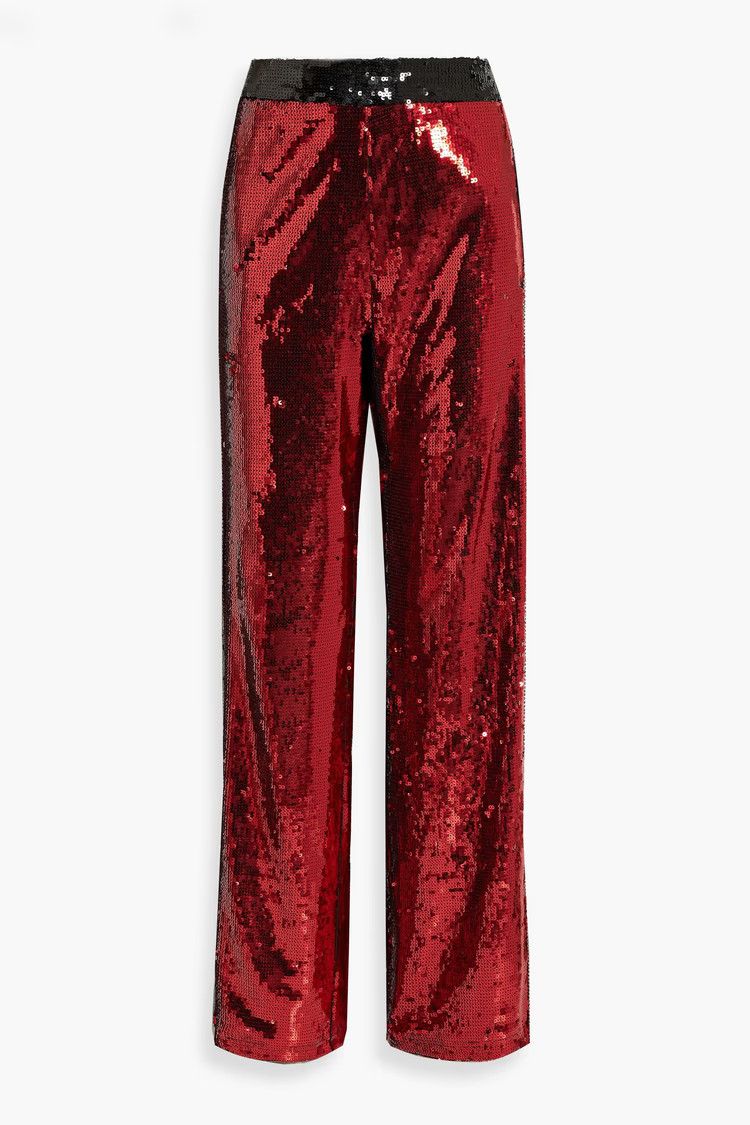 Balmain o1y0625 Sweatpant in Red Size 26" / US 2 / IT 38 - 1 Thumbnail