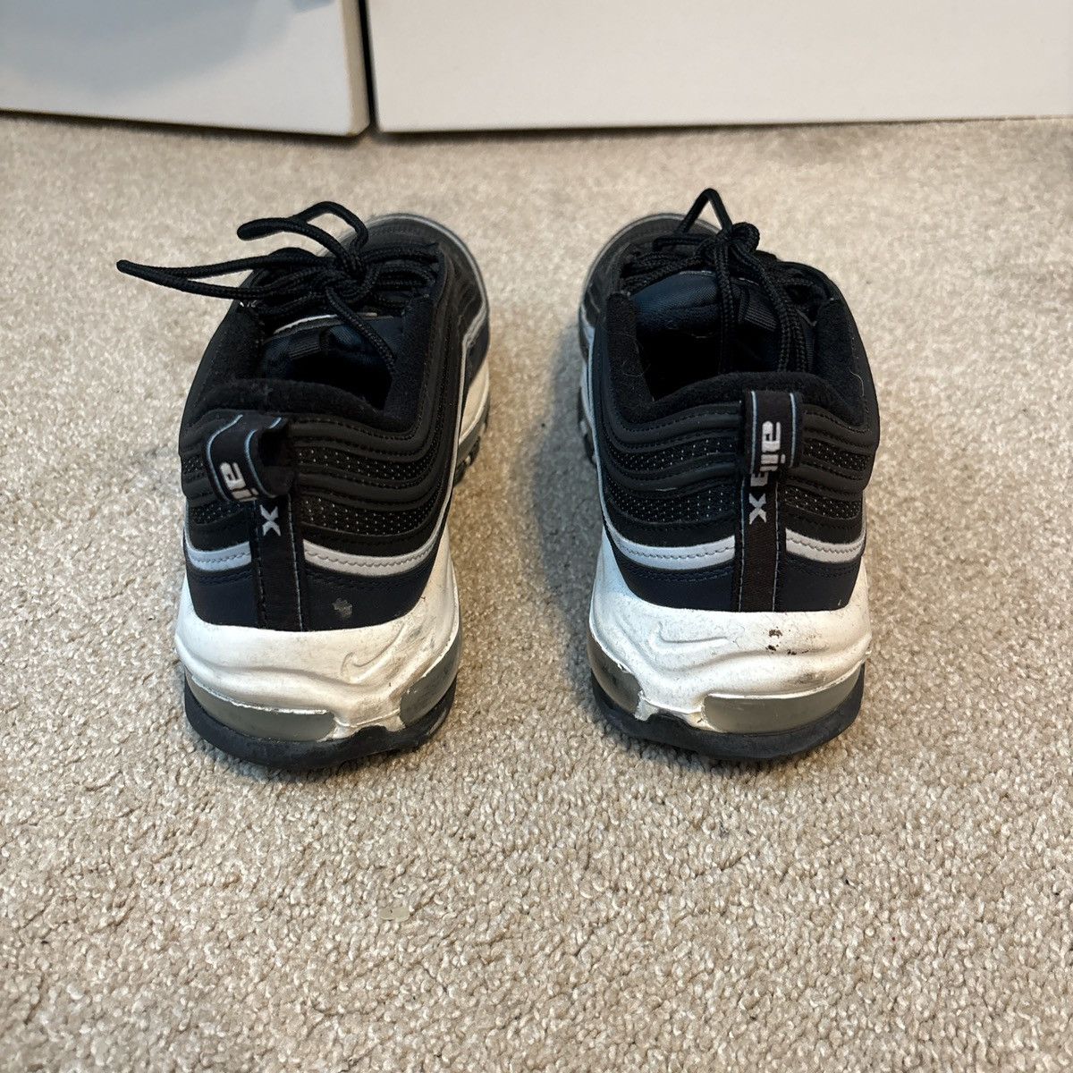 Nike Nike Air Max 97 trainers in black and white Size US 11.5 / EU 44-45 - 7 Thumbnail