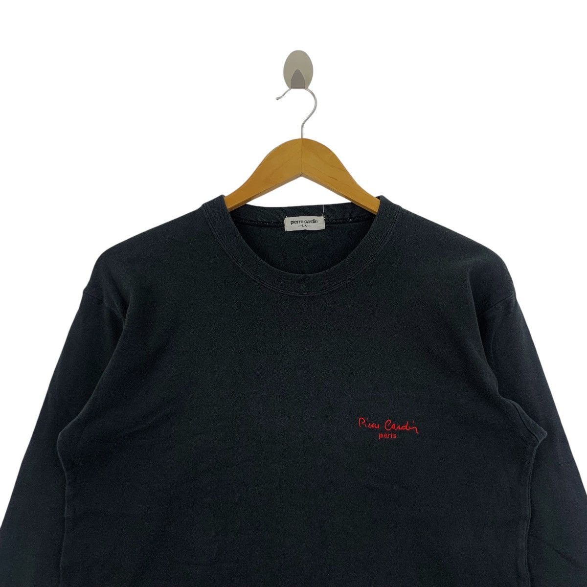 Pierre Cardin Vintage 80’ PIERRE CARDIN PARIS Embroidered Tee Shirt Size L / US 10 / IT 46 - 2 Thumbnail