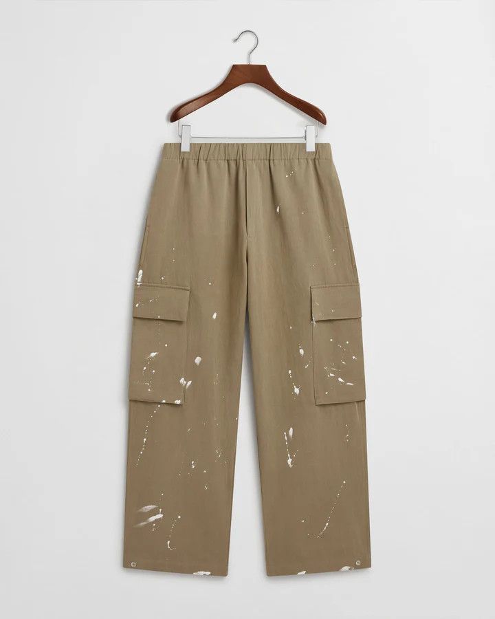 Daniel Simmons Lightweight cargo pants - painted moss green - XS regular Size US 30 / EU 46 - 1 Thumbnail