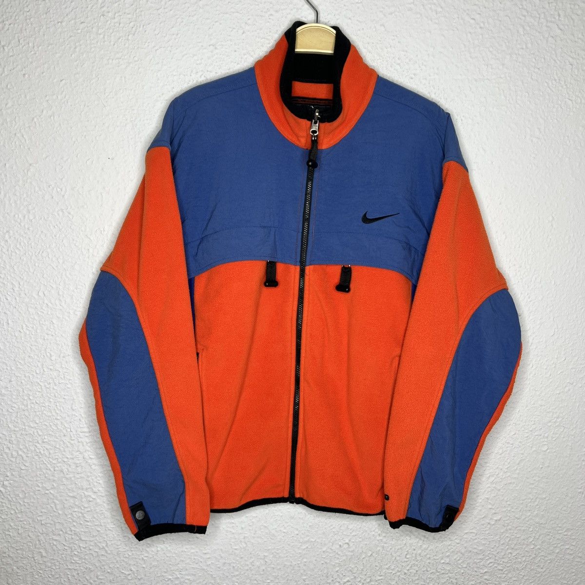 Nike Vintage Nike ACG Jacket Fleece Sweatshirt Zip Logo Orange Size US M / EU 48-50 / 2 - 2 Thumbnail