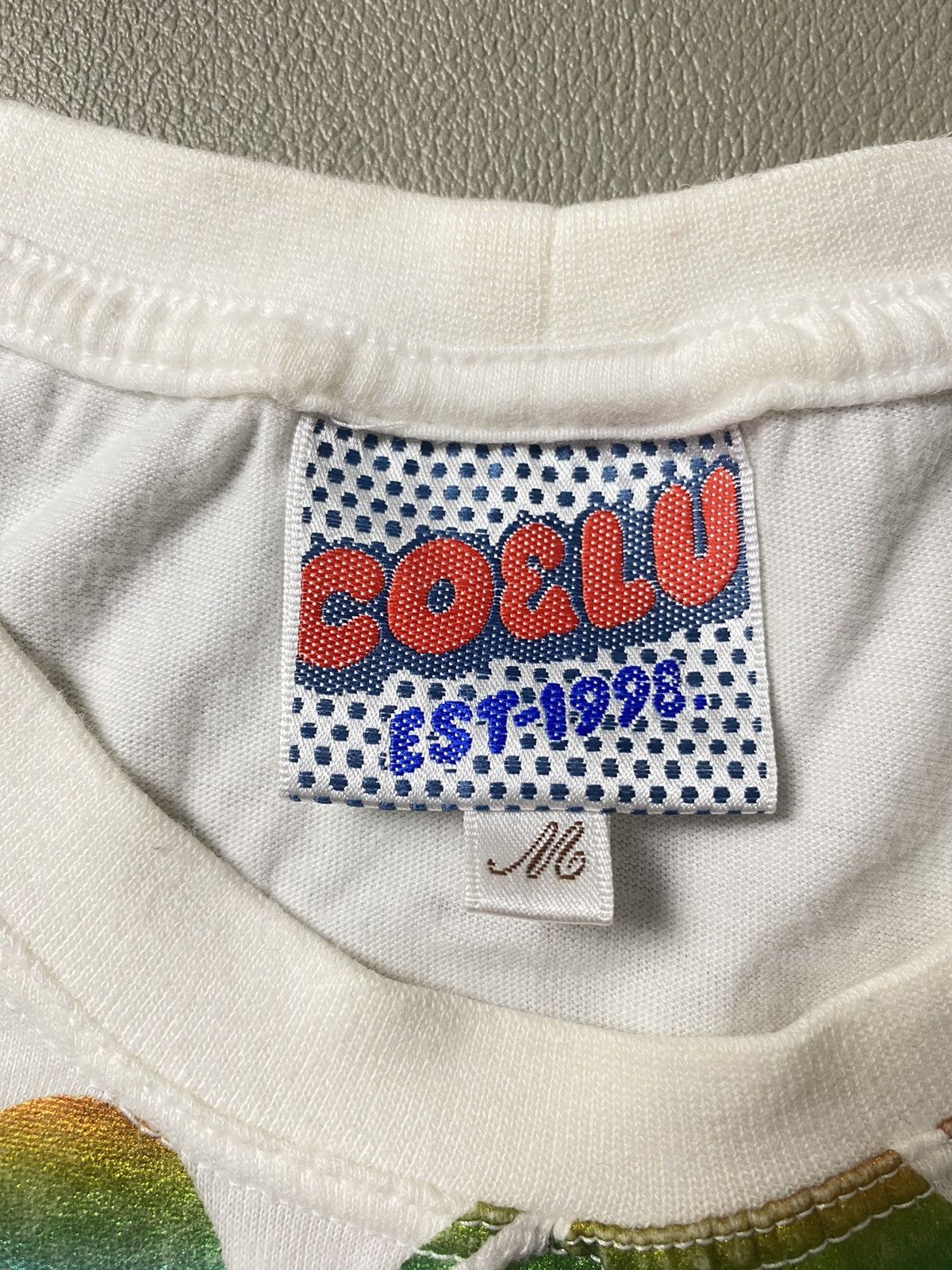 Beauty Beast × Hysteric Glamour × Japanese Brand Y2K Coelu Colkids Poem Rainbow Tshirt Size US M / EU 48-50 / 2 - 4 Thumbnail