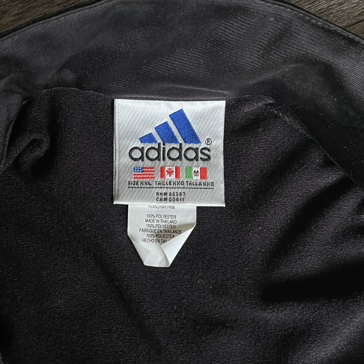 Adidas New Vintage 2000s Adidas Zone Basketball Zip Up Track Jacket Size US XXL / EU 58 / 5 - 8 Thumbnail
