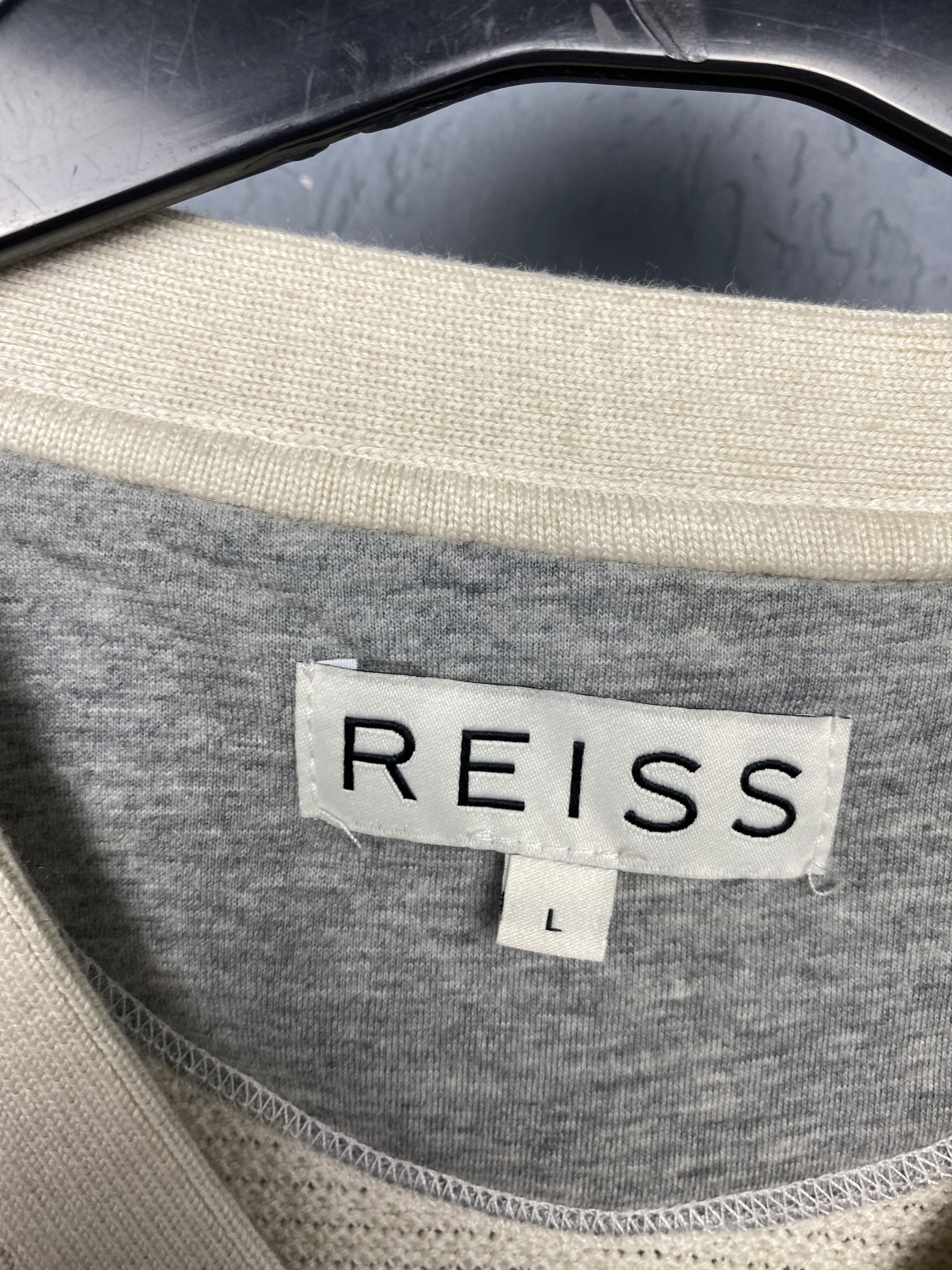 Reiss Reiss Vintage Mens Knit V-Neck Sweater Jumper Size US L / EU 52-54 / 3 - 3 Thumbnail