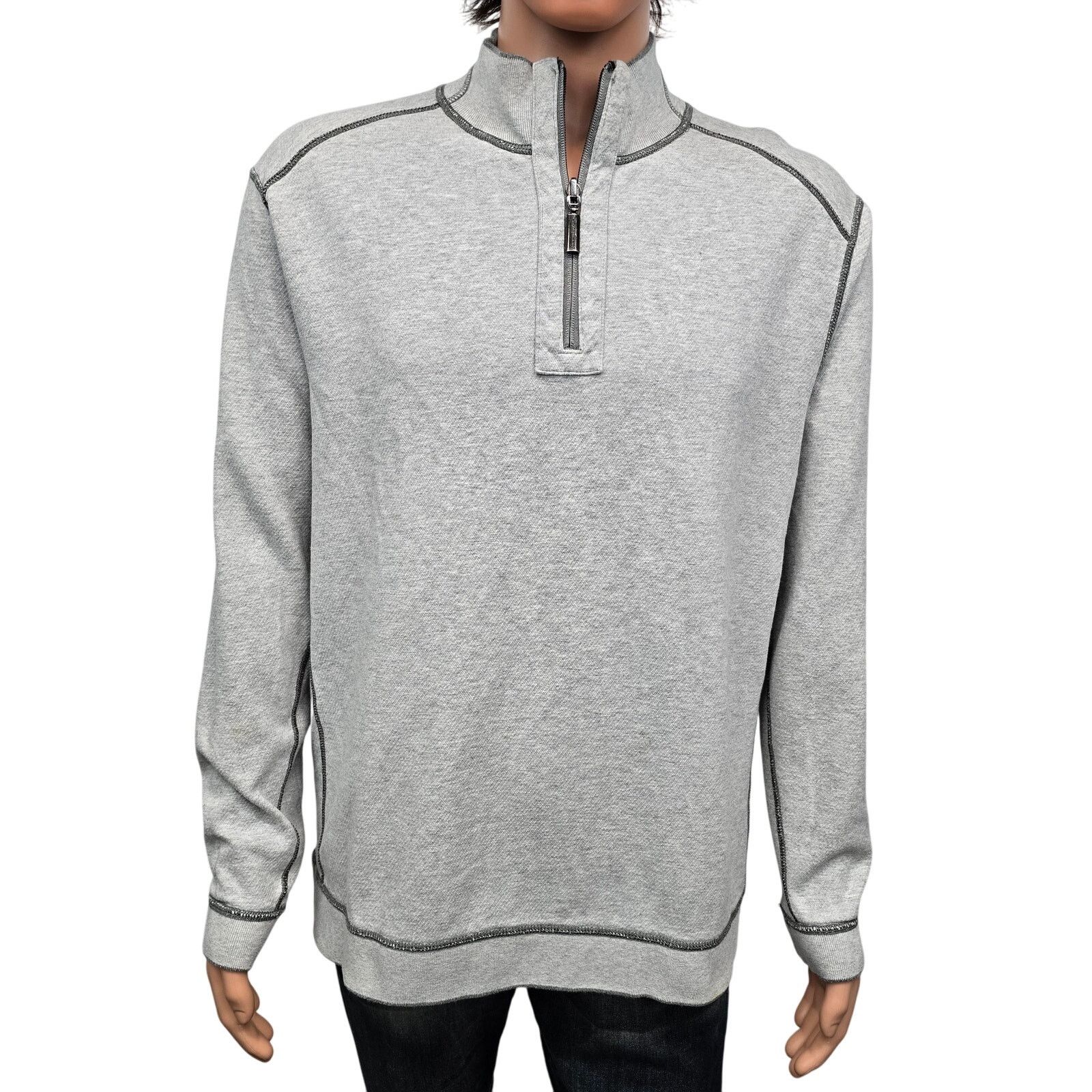 Tommy Bahama Tommy Bahama Reversible 1/2 Half Zip Sweatshirt Sweater XL Size US XL / EU 56 / 4 - 4 Thumbnail