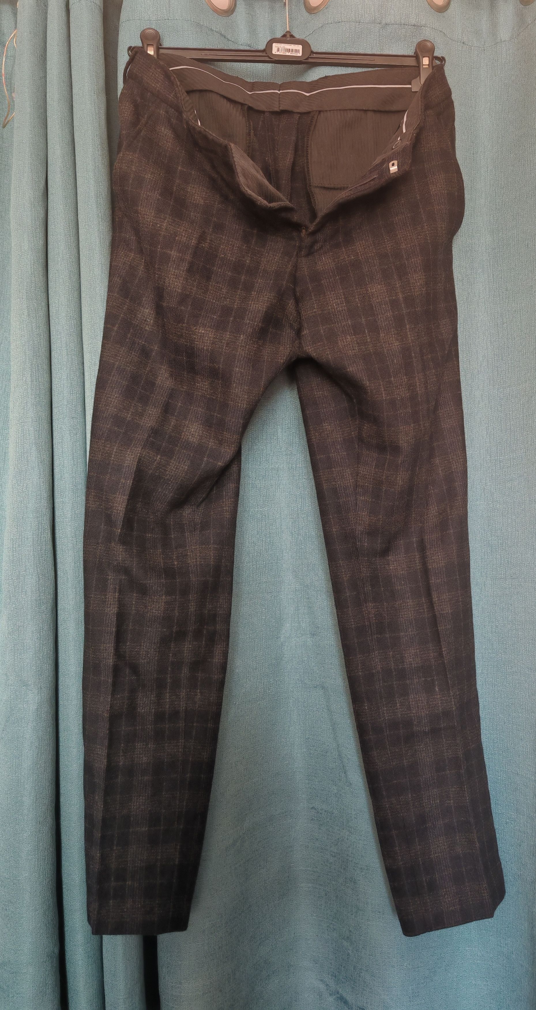 Selected Homme SELECTED HOMME Mens Dress Pants Sz 50 34 US Career Formal Size US 34 / EU 50 - 9 Thumbnail
