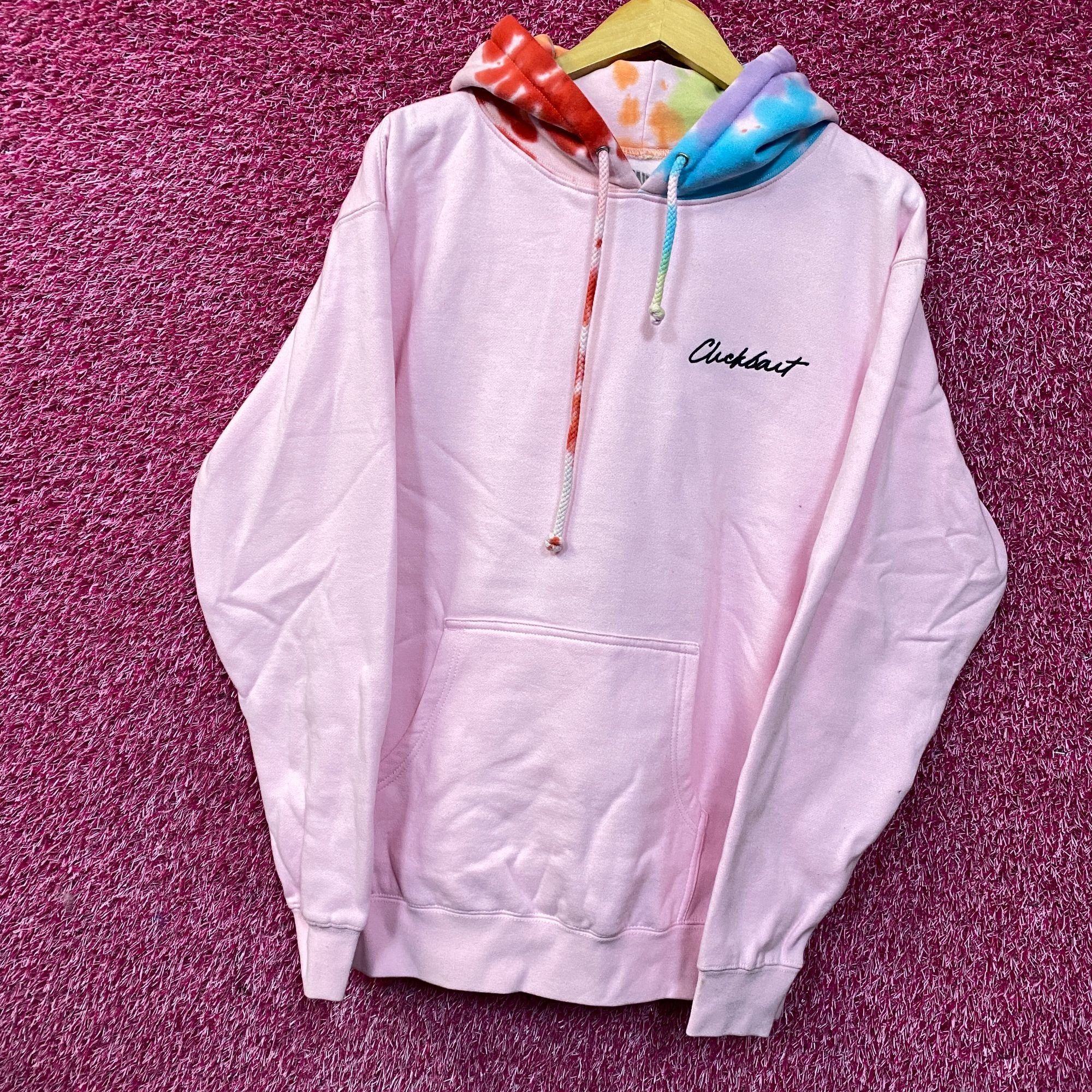 Other Clickbait Tie Dye Hood Embroidered Logo Hoodie size Medium Size US M / EU 48-50 / 2 - 3 Thumbnail