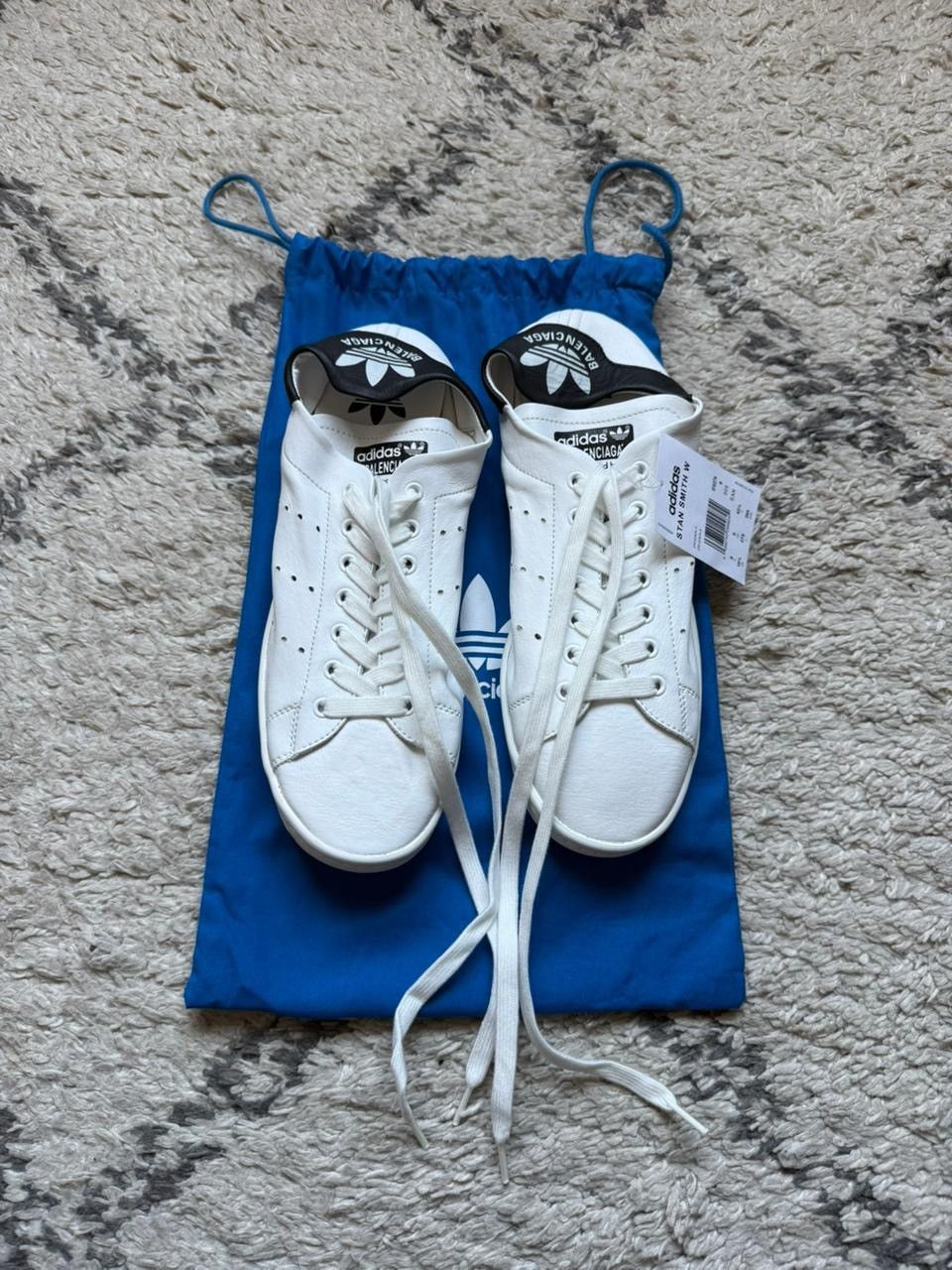 Balenciaga Balenciaga Adidas stan smith black Size US 9 / EU 42 - 1 Thumbnail