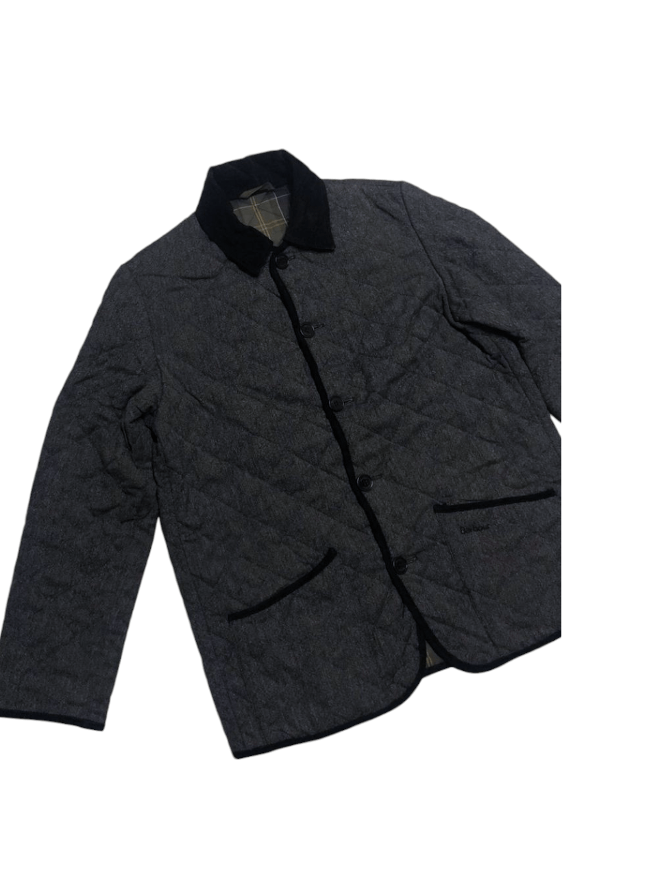 Barbour Vintage Barbour Wool Quilted Tartan Button Jacket Size US M / EU 48-50 / 2 - 5 Thumbnail
