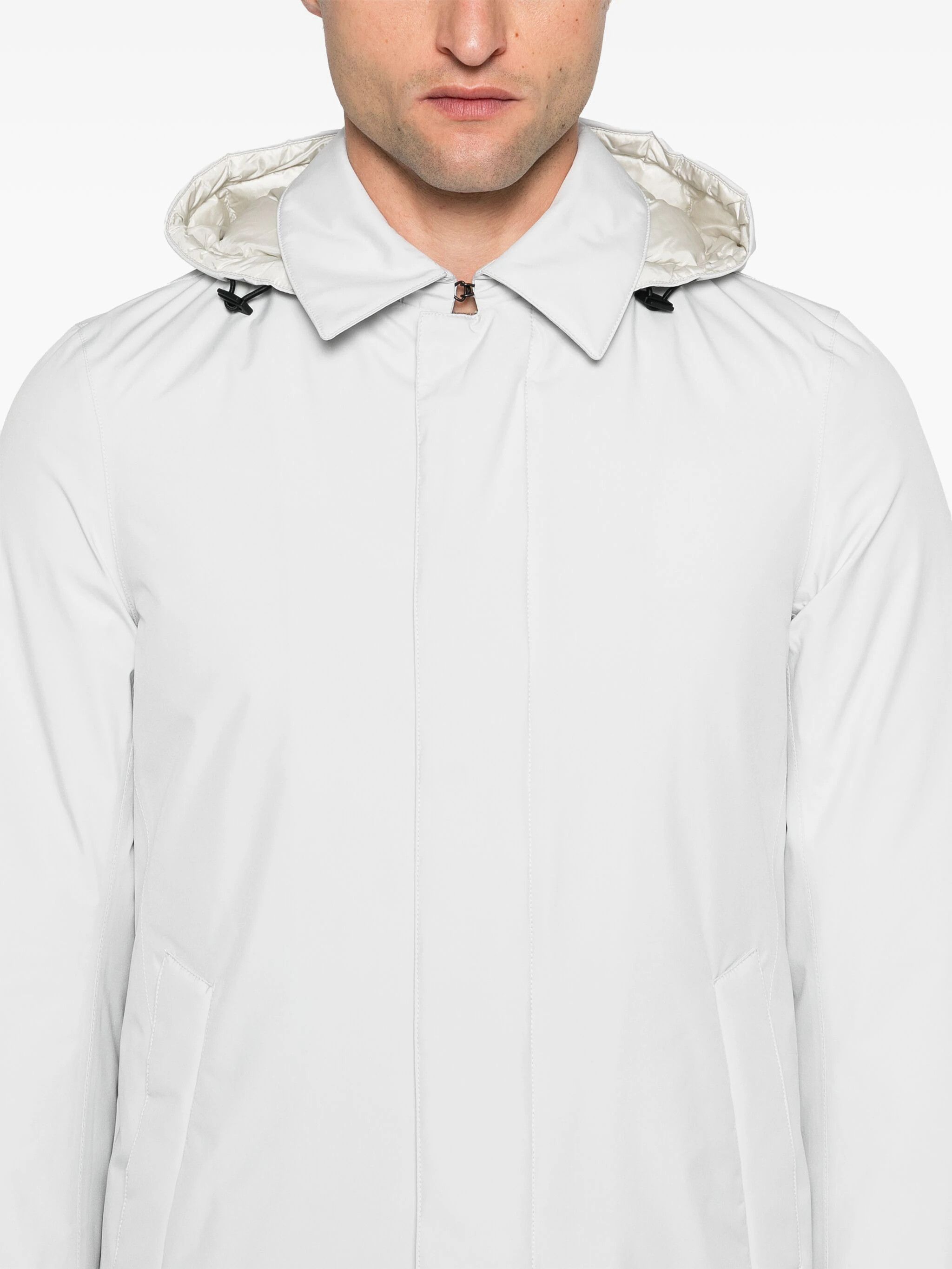 Herno o1s22i1n1024 Laminar Padded Jacket in White Size US L / EU 52-54 / 3 - 5 Thumbnail