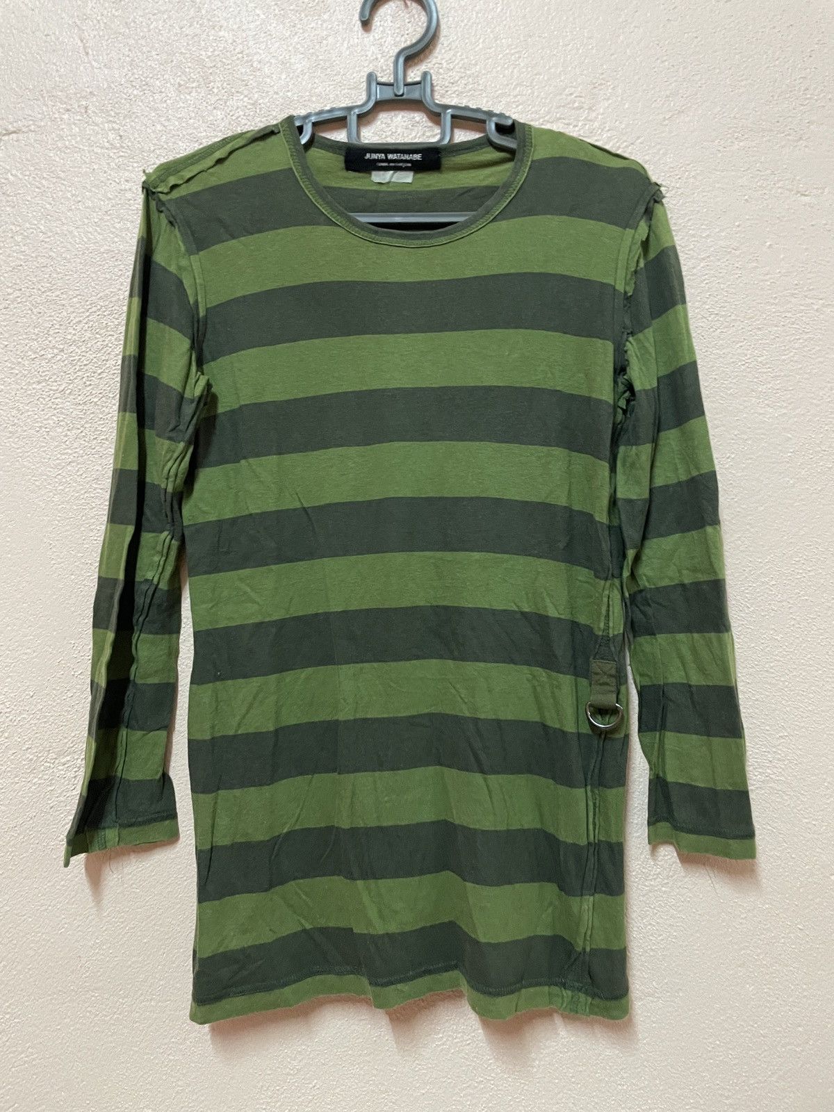 Comme des Garcons Junya Watanabe Comme Des Garçons JR-T023 Bondage Stripe Punk Size US S / EU 44-46 / 1 - 1 Thumbnail