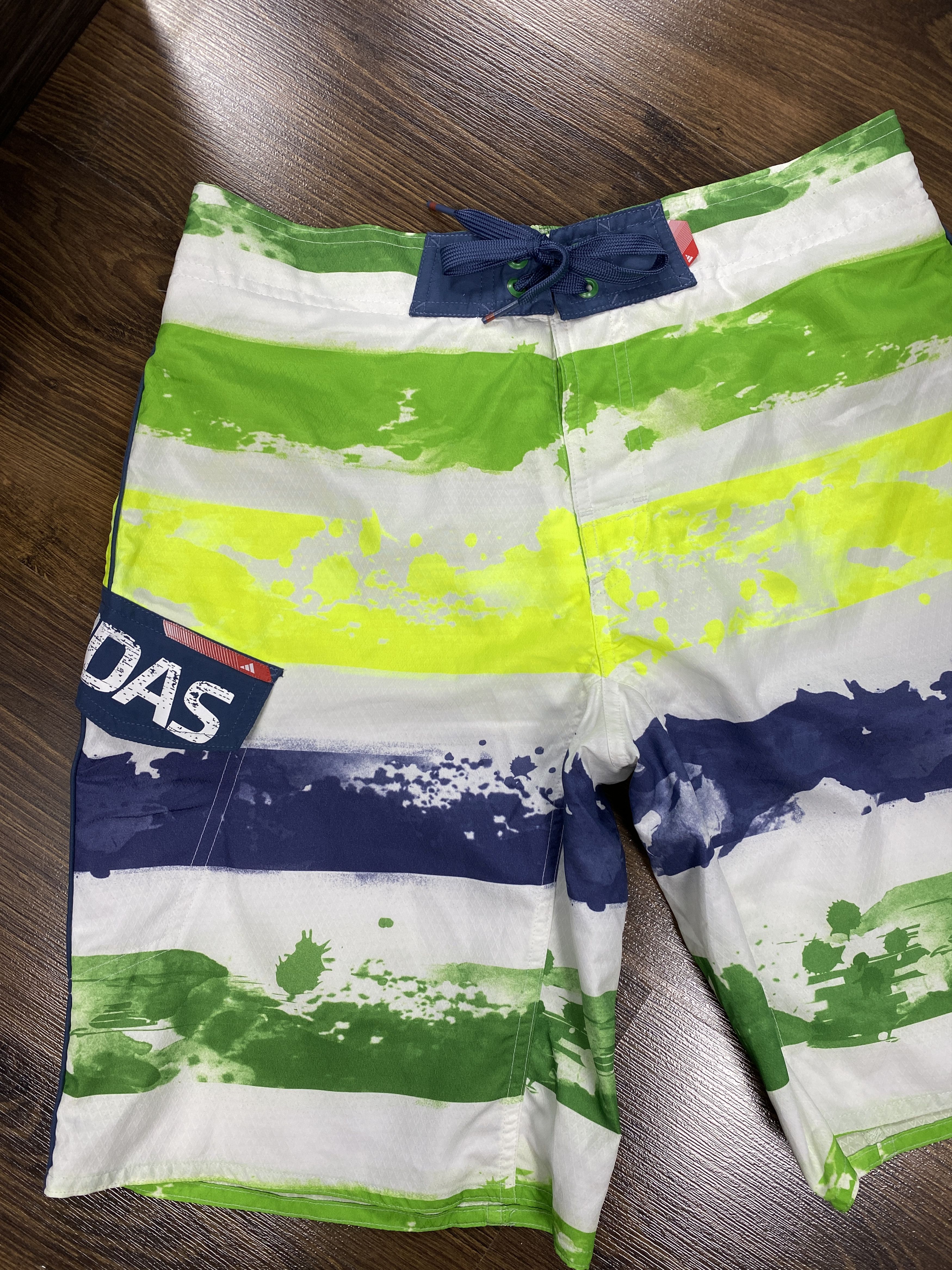 Adidas Adidas Vintage Mens Swimming Shorts Size US 30 / EU 46 - 2 Thumbnail