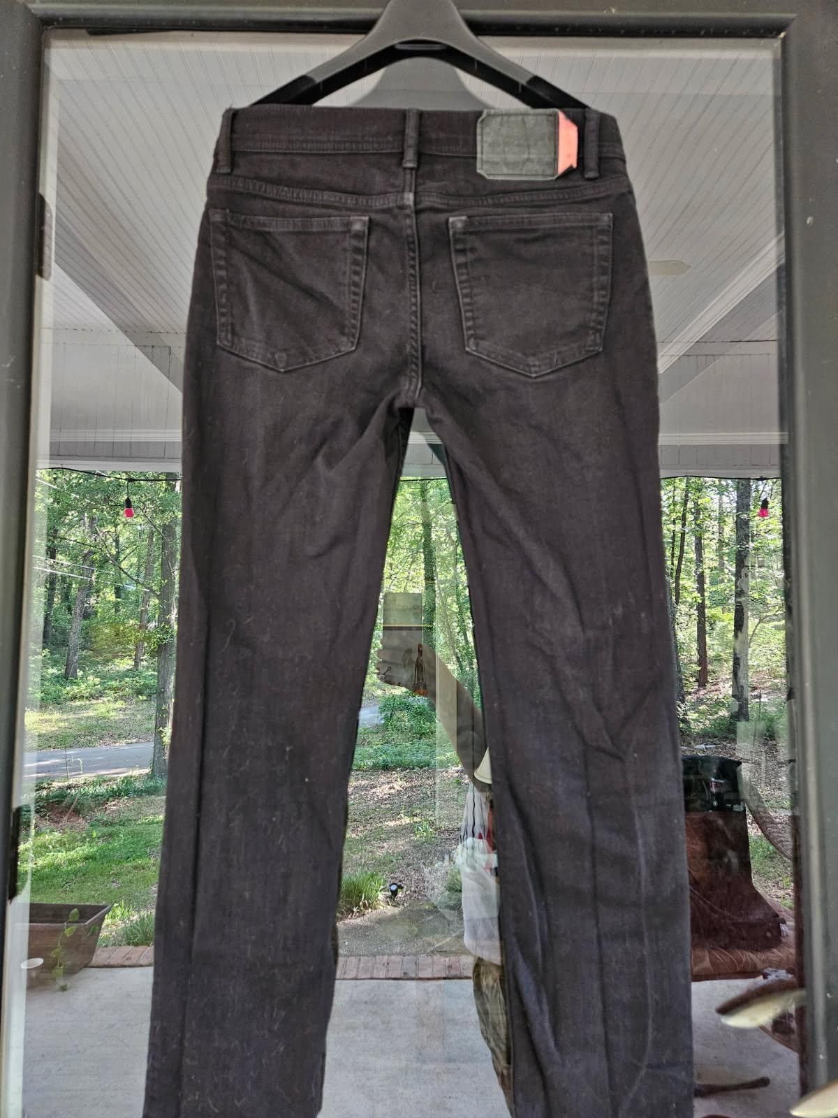 Acne Studios Blå Lonst North Stay Blk Black Patch Denim Jeans Size US 30 / EU 46 - 1 Thumbnail