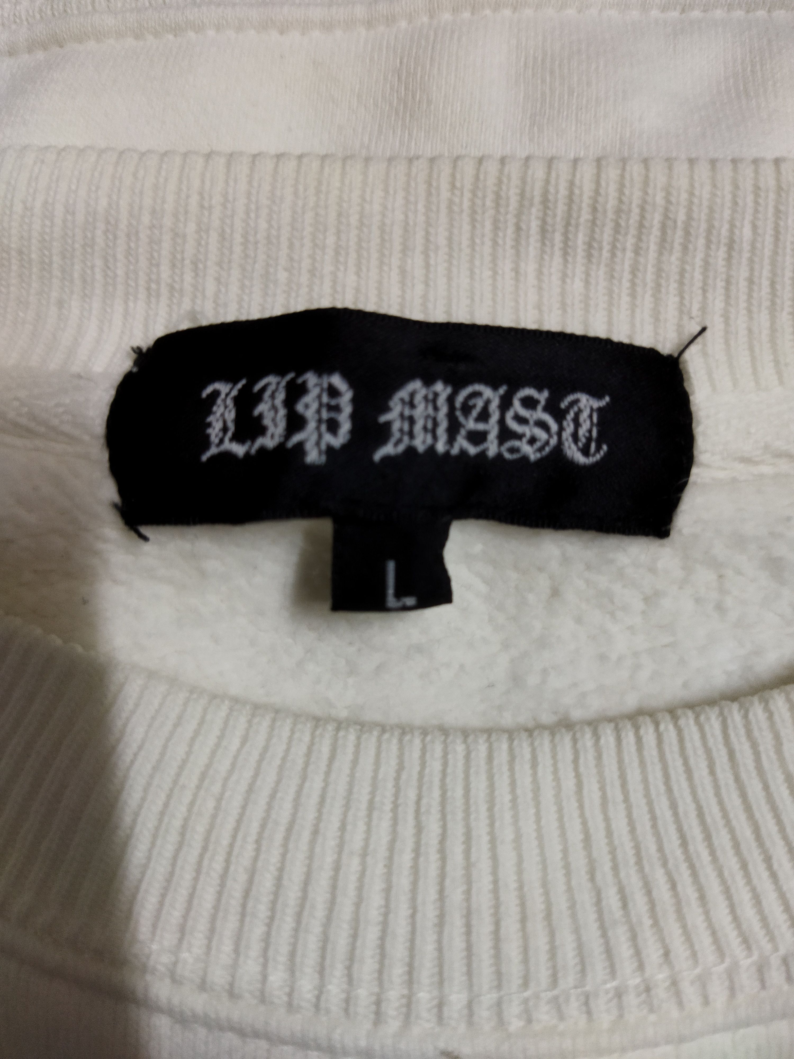Japanese Brand Lip Mast Sweatshirts Size US XL / EU 56 / 4 - 4 Thumbnail