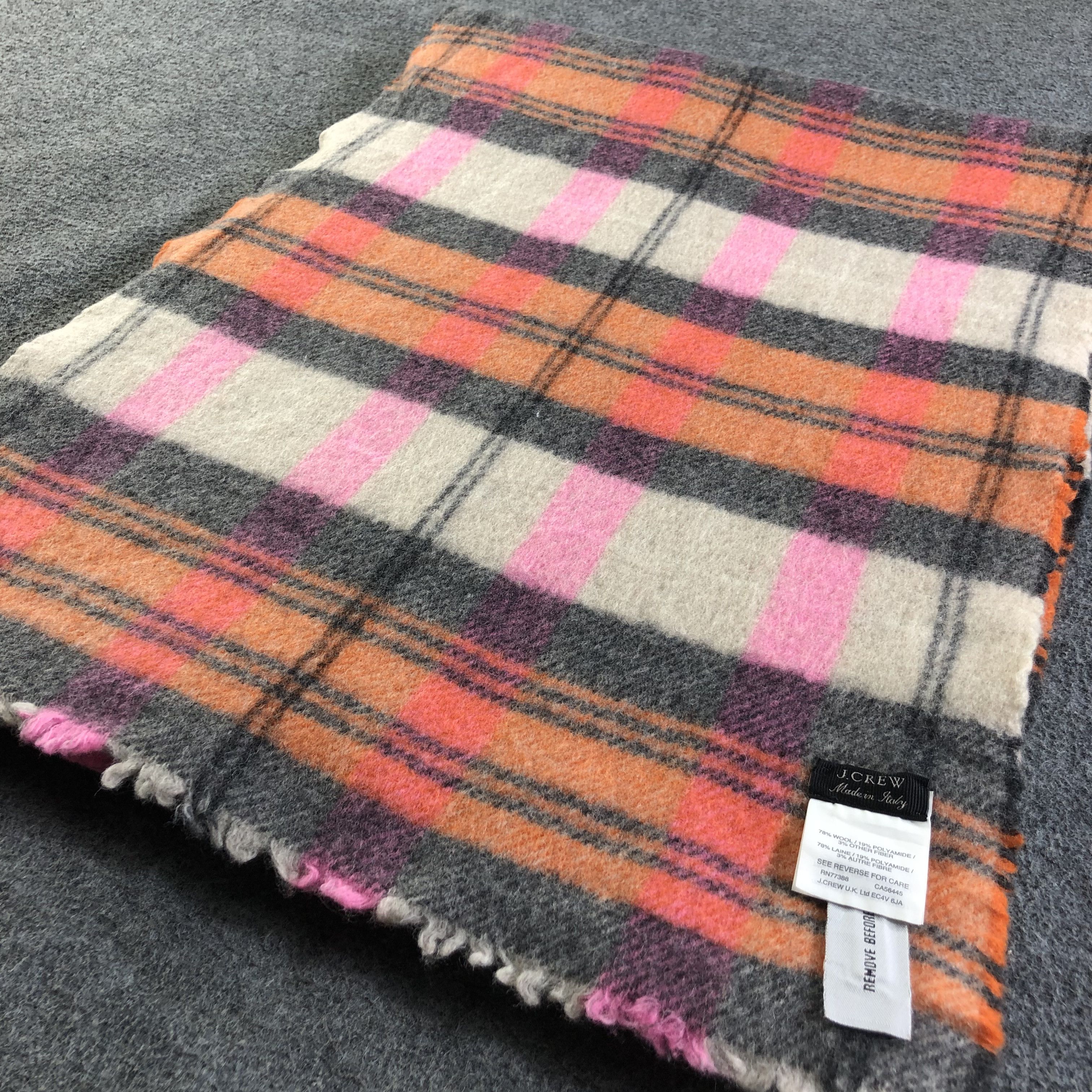 J.Crew J.Crew Striped Scarf Muffler V2004 Size ONE SIZE - 3 Thumbnail