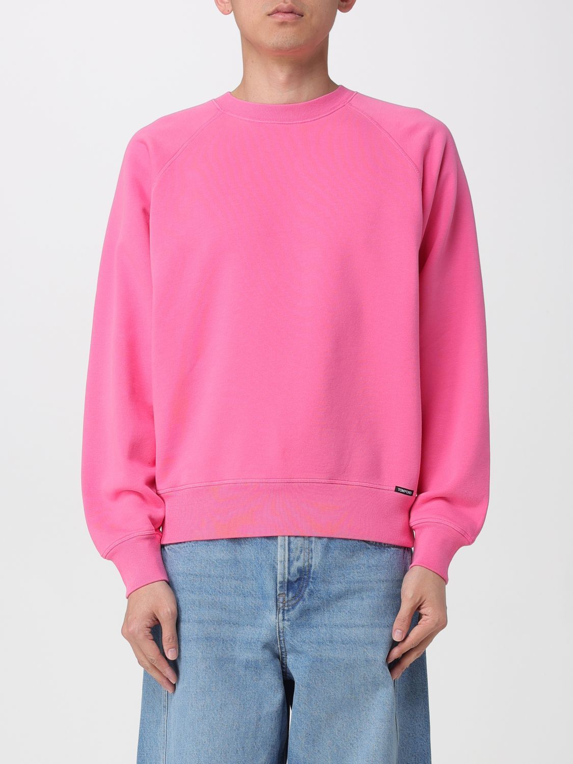 Tom Ford Tom Ford Sweatshirt Men Fuchsia Size US M / EU 48-50 / 2 - 1 Thumbnail