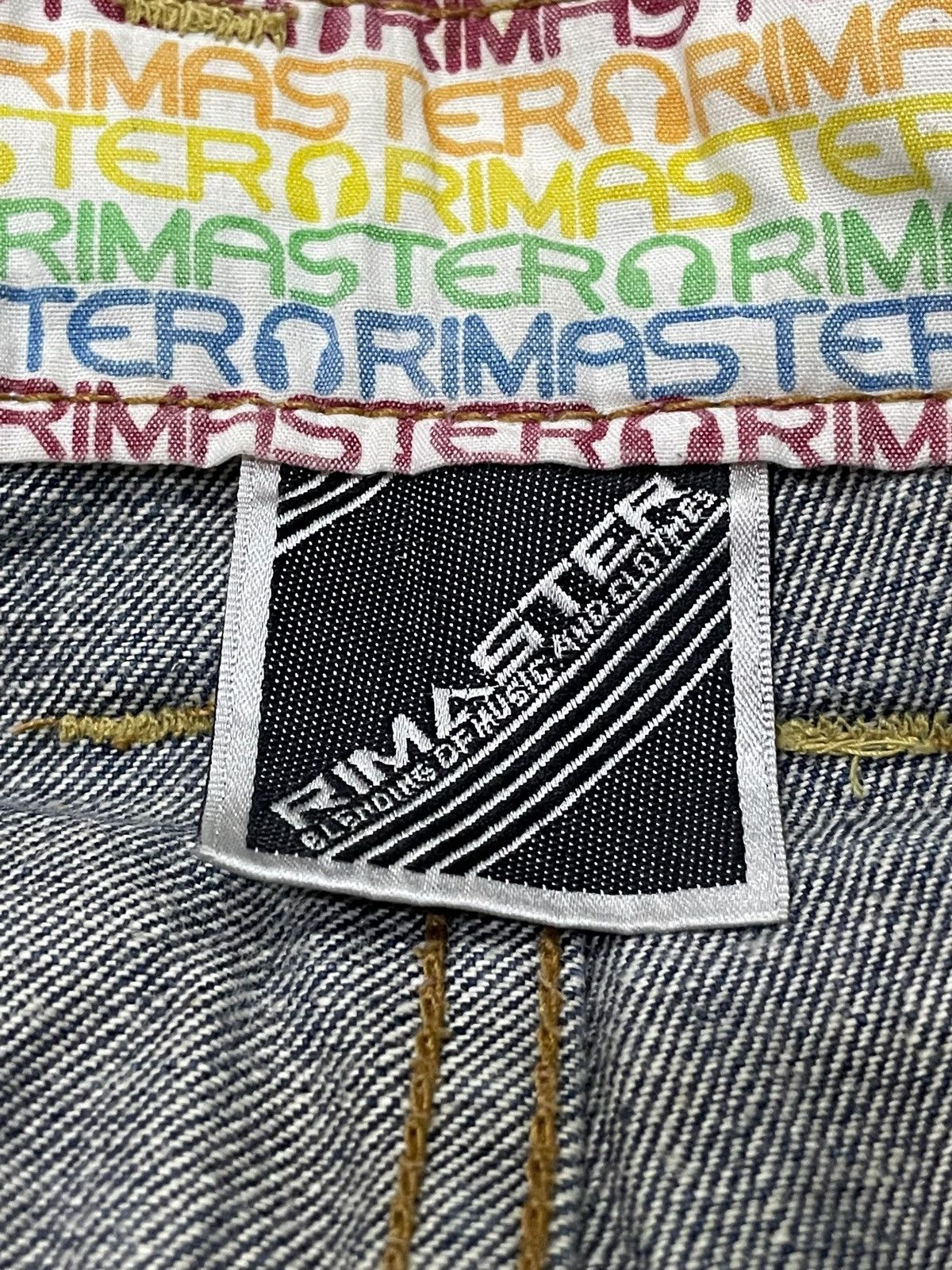 Japanese Brand Rimaster Japan Double Waist Loose Jeans Size US 32 / EU 48 - 21 Thumbnail