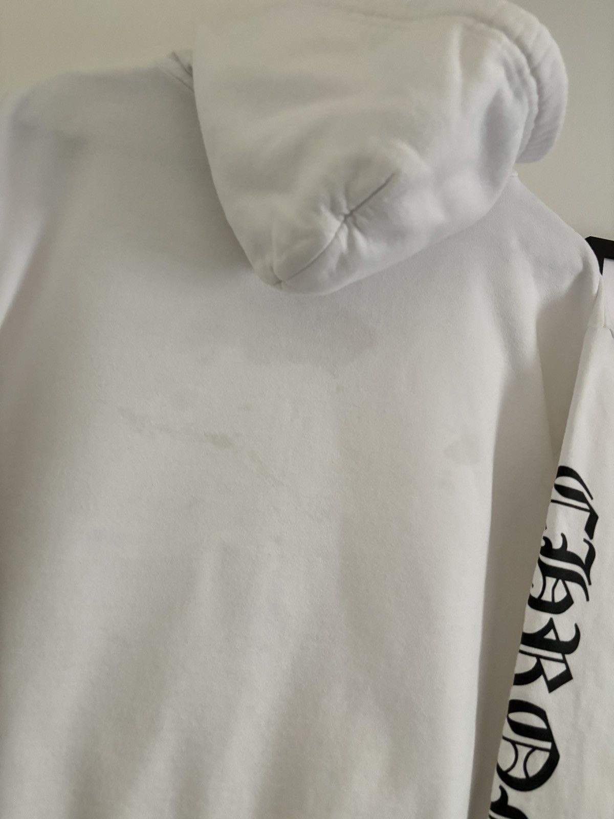 Chrome Hearts WHITE LOGO HOODIE Size US S / EU 44-46 / 1 - 8 Thumbnail