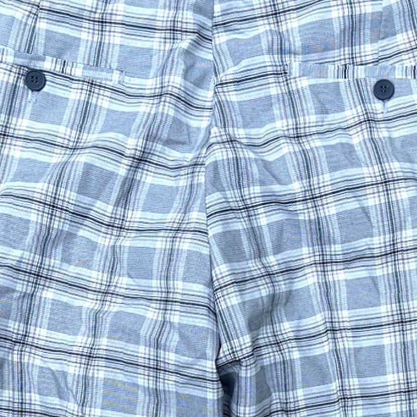 Boohoo Boohoo MAN Skinny Check Smart Trousers Cropped Pants Gray 32R (32 x 29) Size US 32 / EU 48 - 5 Thumbnail