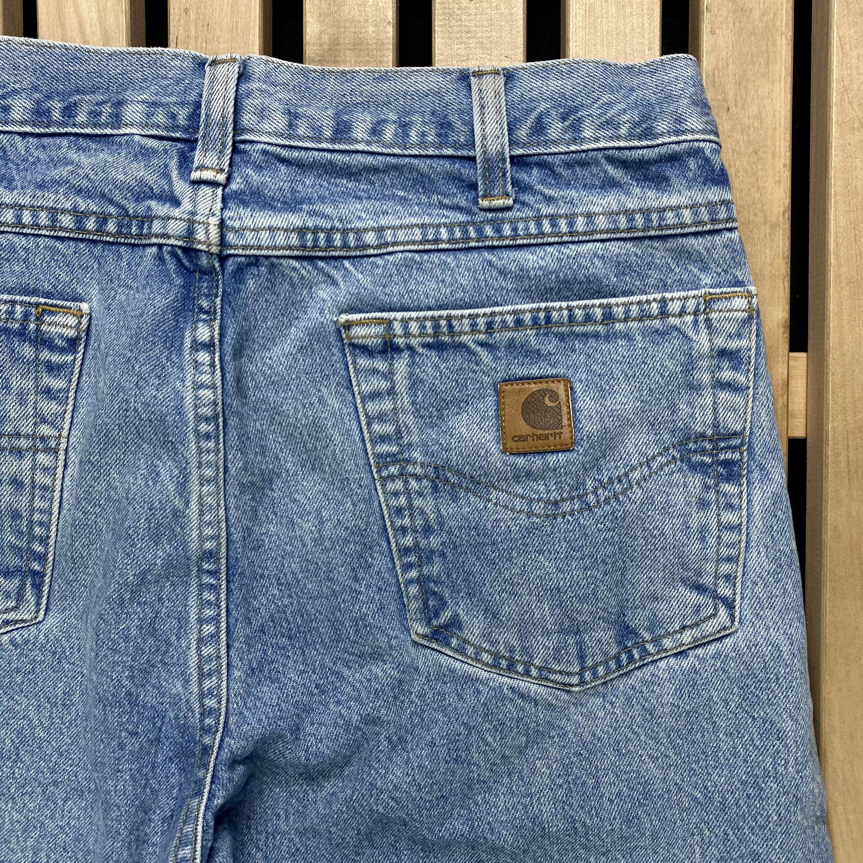 Carhartt × Carhartt Wip × Vintage Mens Jeans Denim Carhartt Vintage Size 34 Size US 34 / EU 50 - 6 Thumbnail