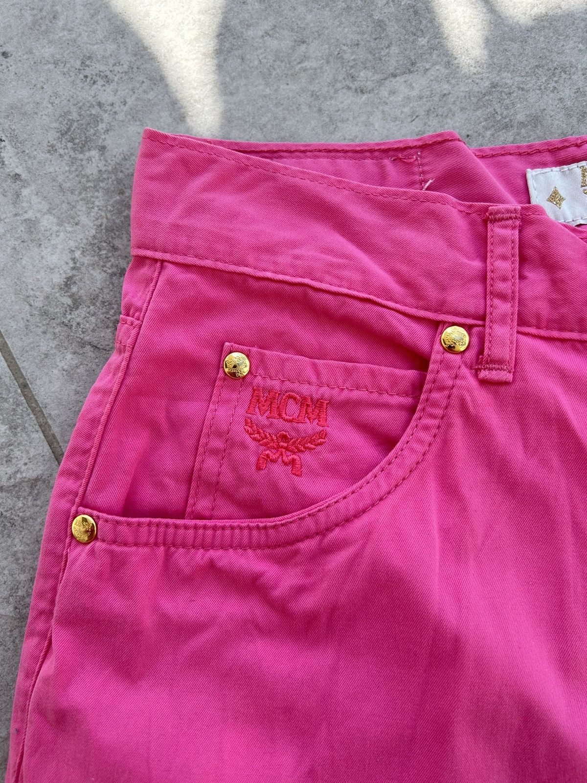 MCM × Vintage Vintage MCM pants Size US 28 / EU 44 - 5 Thumbnail