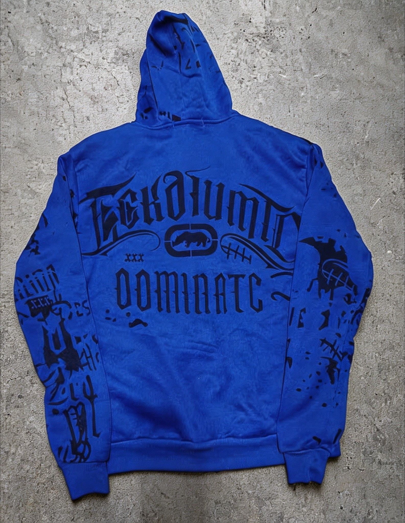 Ecko Unltd. ecko unltd grunge style zipup hoodie Size US M / EU 48-50 / 2 - 2 Thumbnail