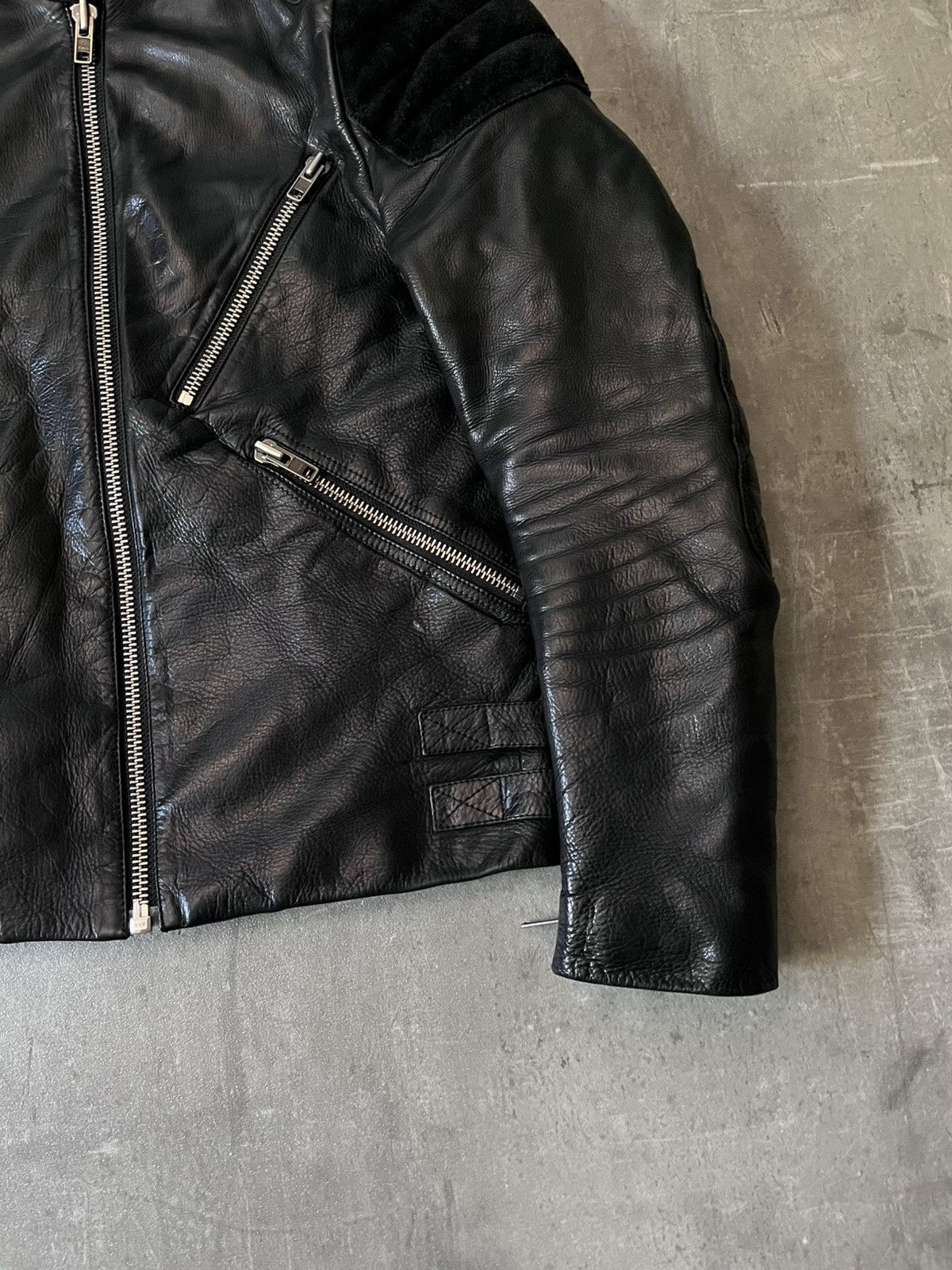 Acne Studios Acne Studios Oliver leather jacket biker black Size US S / EU 44-46 / 1 - 3 Thumbnail