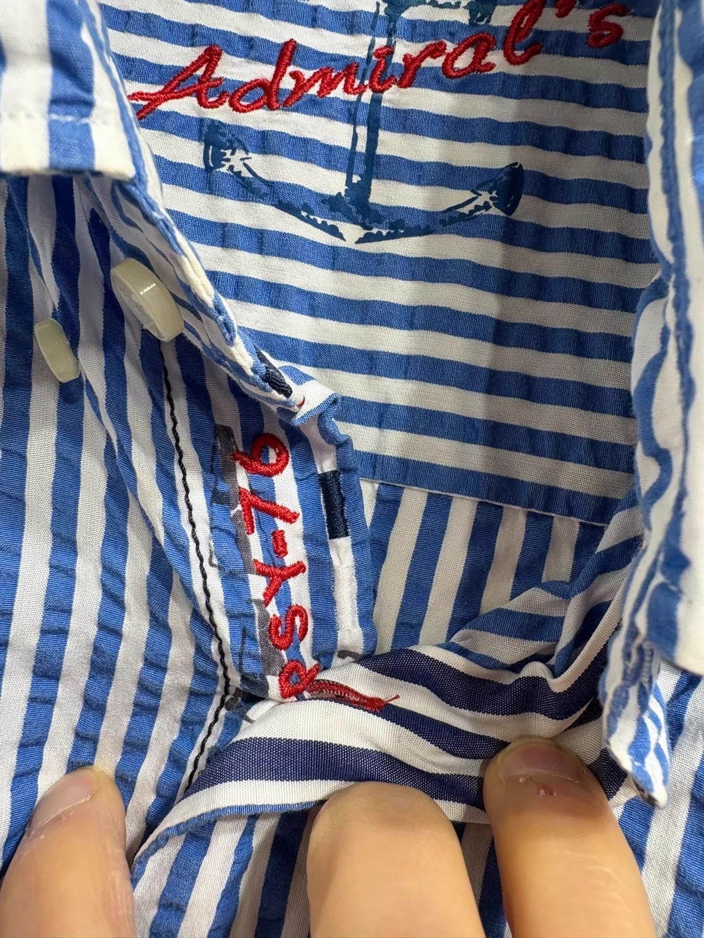 Paul & Shark Paul&Shark Men's Long Sleeve Striped Shirt K29 Size US M / EU 48-50 / 2 - 6 Thumbnail