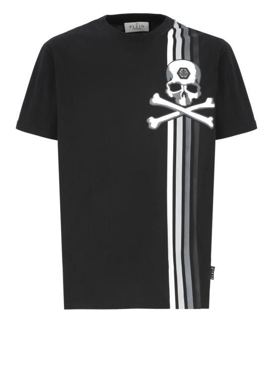 Tシャツ・カットソー PHILIPP PLEIN Men T-shirt Black SAECMTK8111PJY002N 0201 Philipp Plein PHILIPP PLEIN Men T-Shirts SAECMTK8111