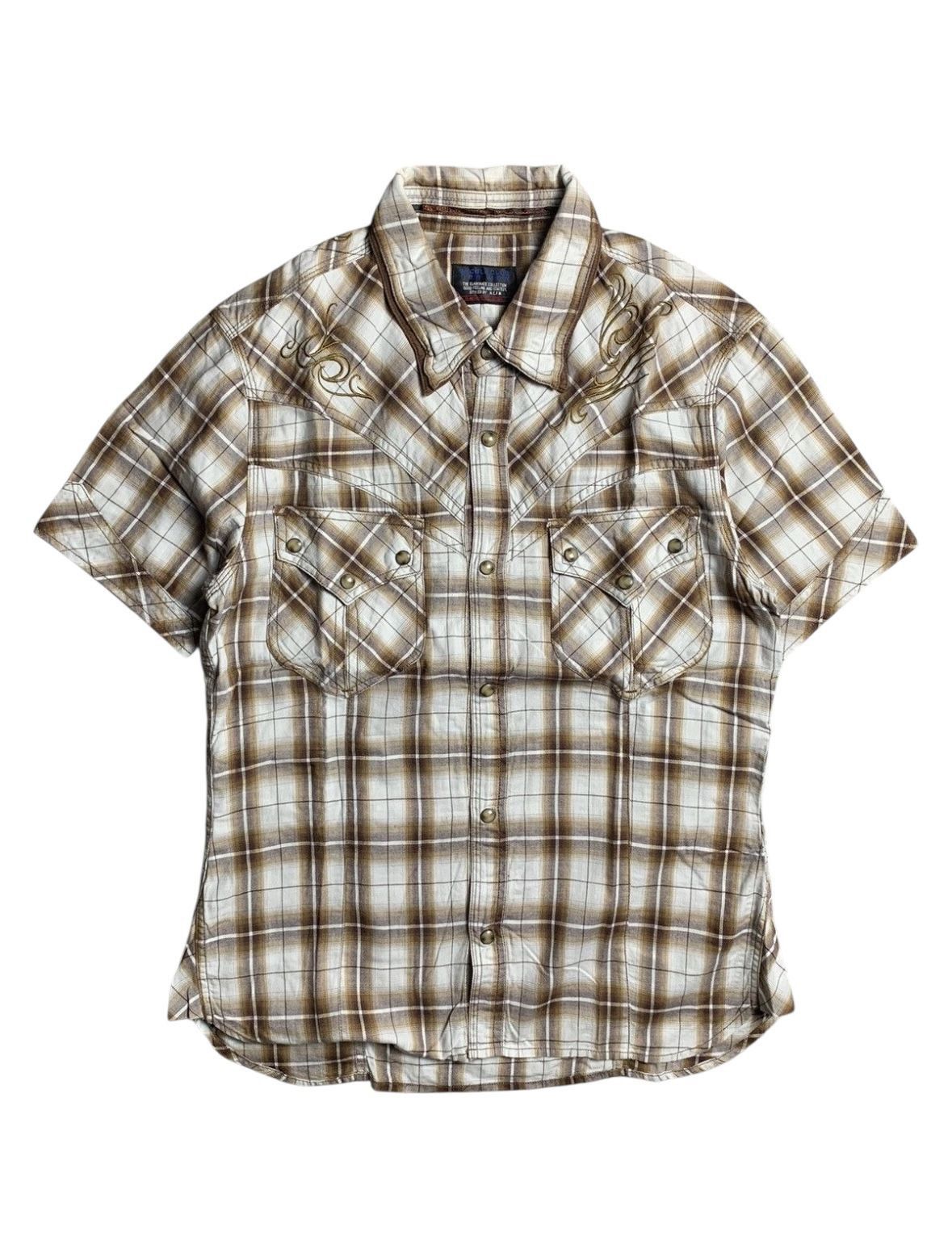 Nicole Club Nicole Club For Men Tribal Western Shirt Size US S / EU 44-46 / 1 - 1 Thumbnail