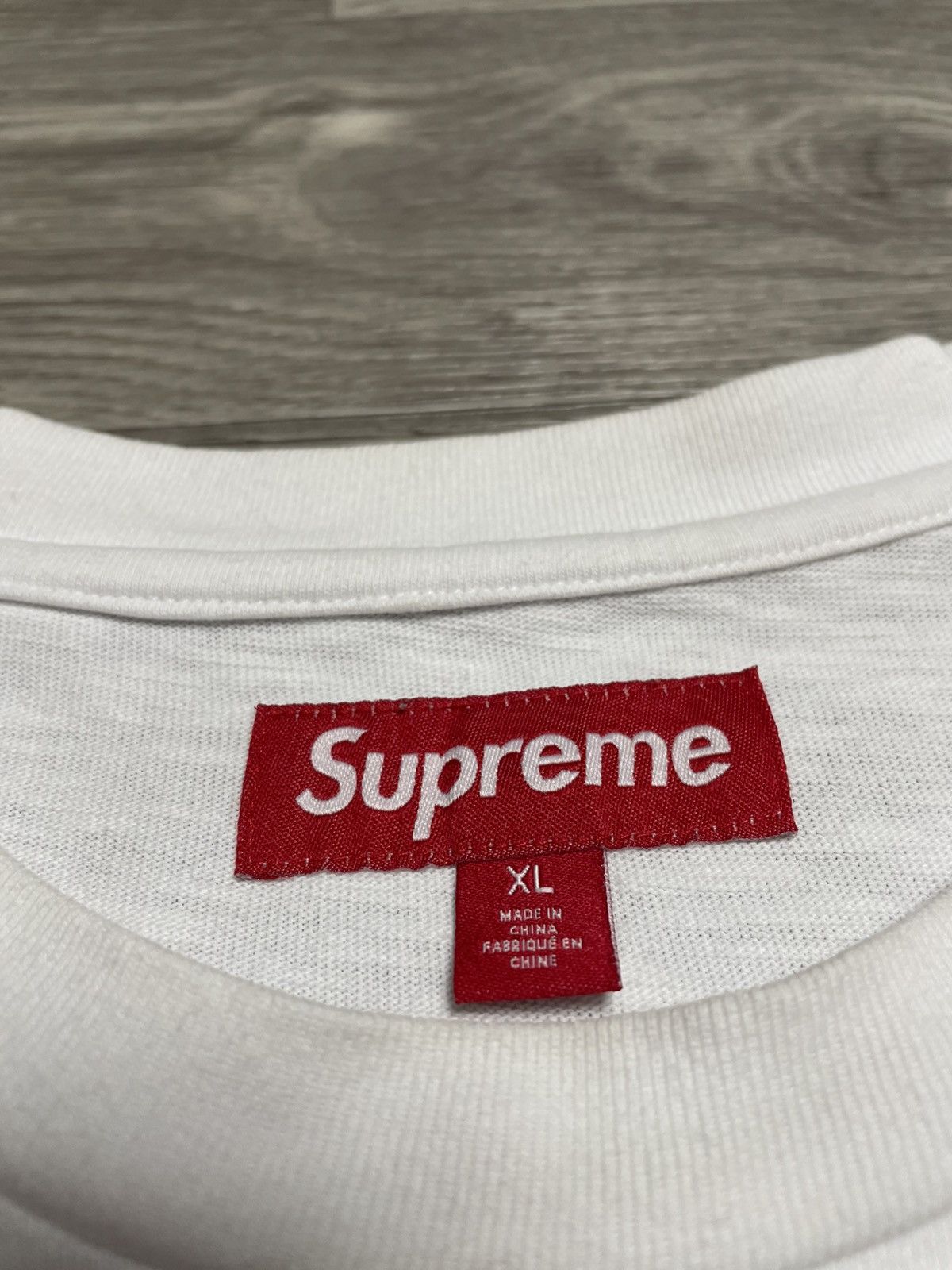 Supreme Supreme Old English White T-Shirt S/S 2024 Size US XL / EU 56 / 4 - 9 Thumbnail