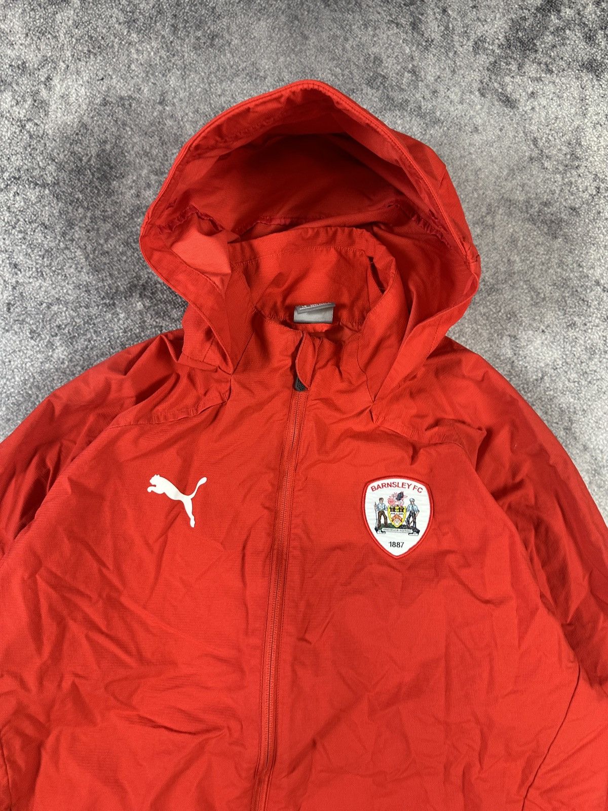 Puma Puam Barnsley FC Jacket Soccer Jersey Rare Streetwear L Size US L / EU 52-54 / 3 - 2 Thumbnail