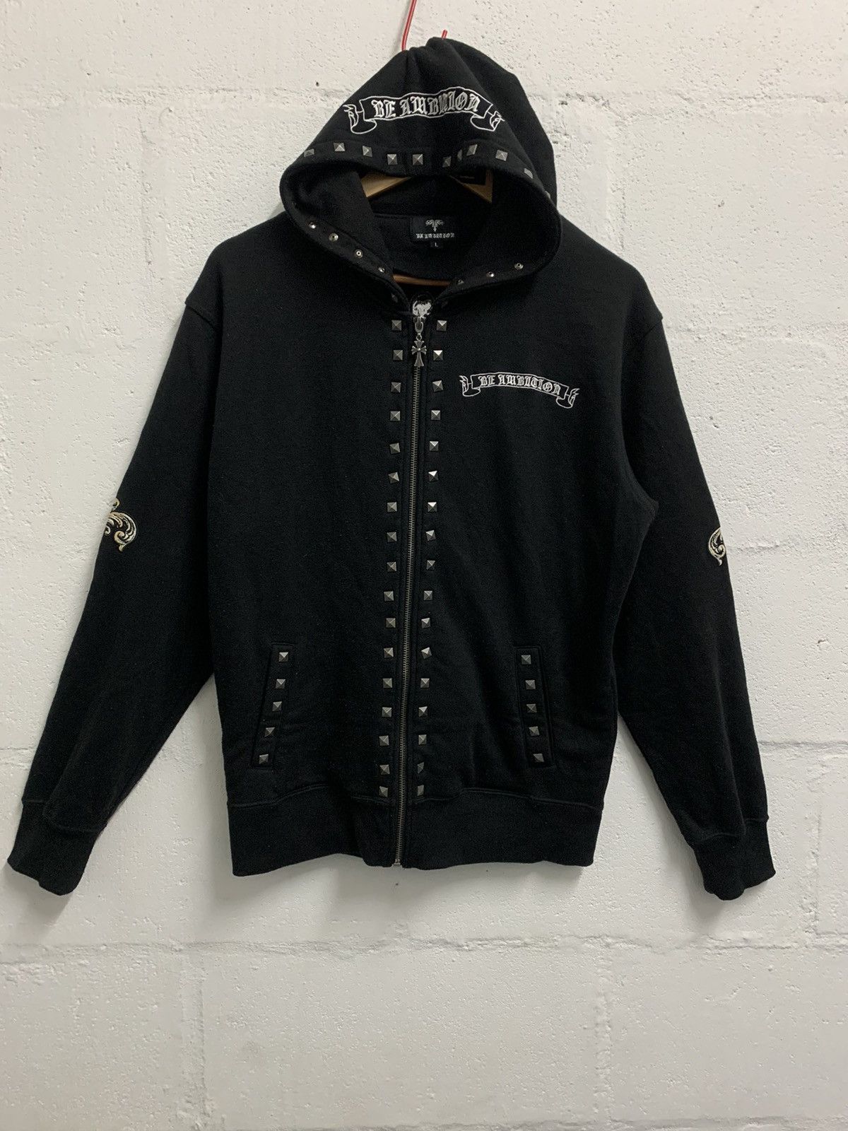 Japanese Brand Hooded Rivet Design Size US L / EU 52-54 / 3 - 1 Thumbnail