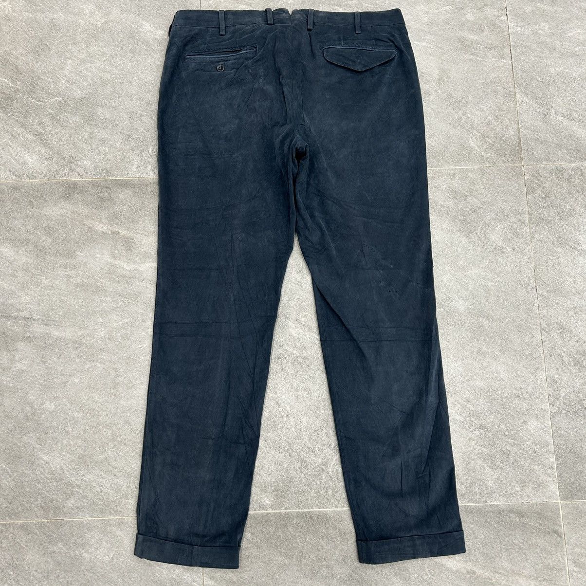 Loro Piana Vintage Loro Piana Chino Pants Cotton Blue Size US 36 / EU 52 - 17 Thumbnail