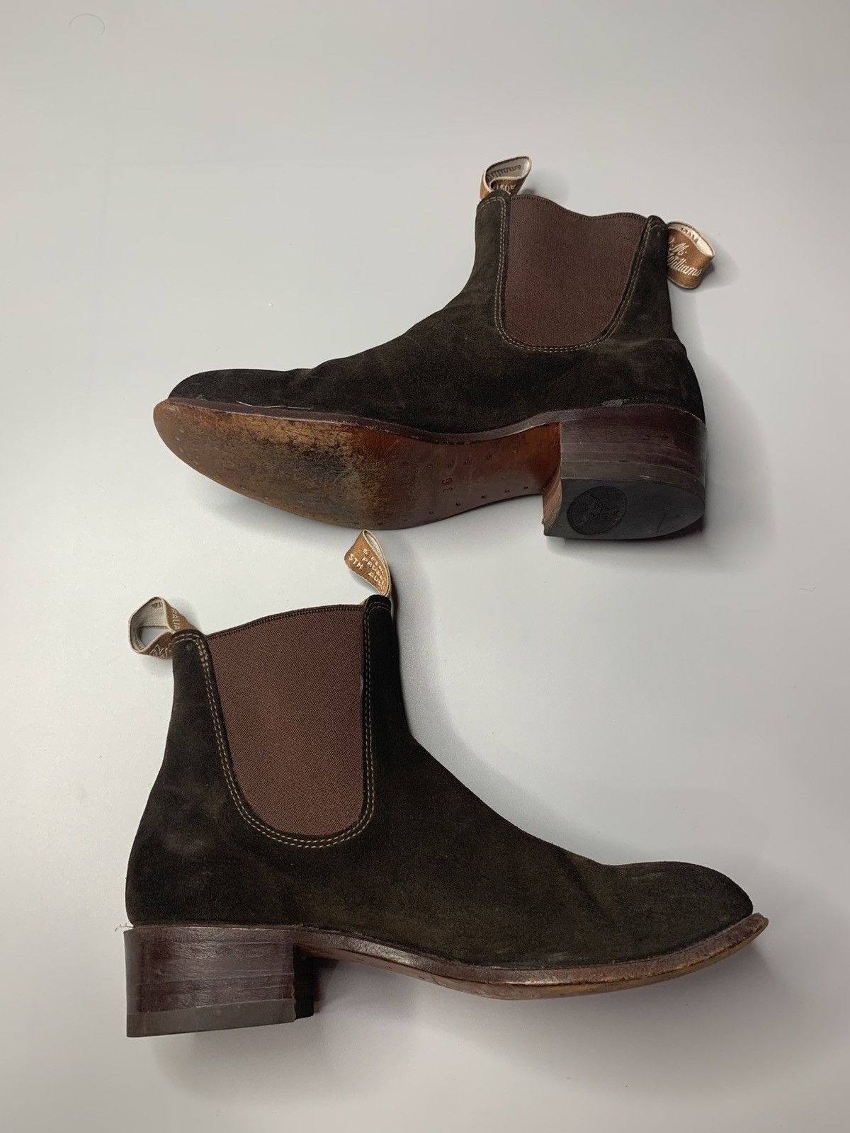 R.M. Williams R.M. Williams Suede Chelsea Boots Size US 5.5 / IT 35.5 - 7 Thumbnail