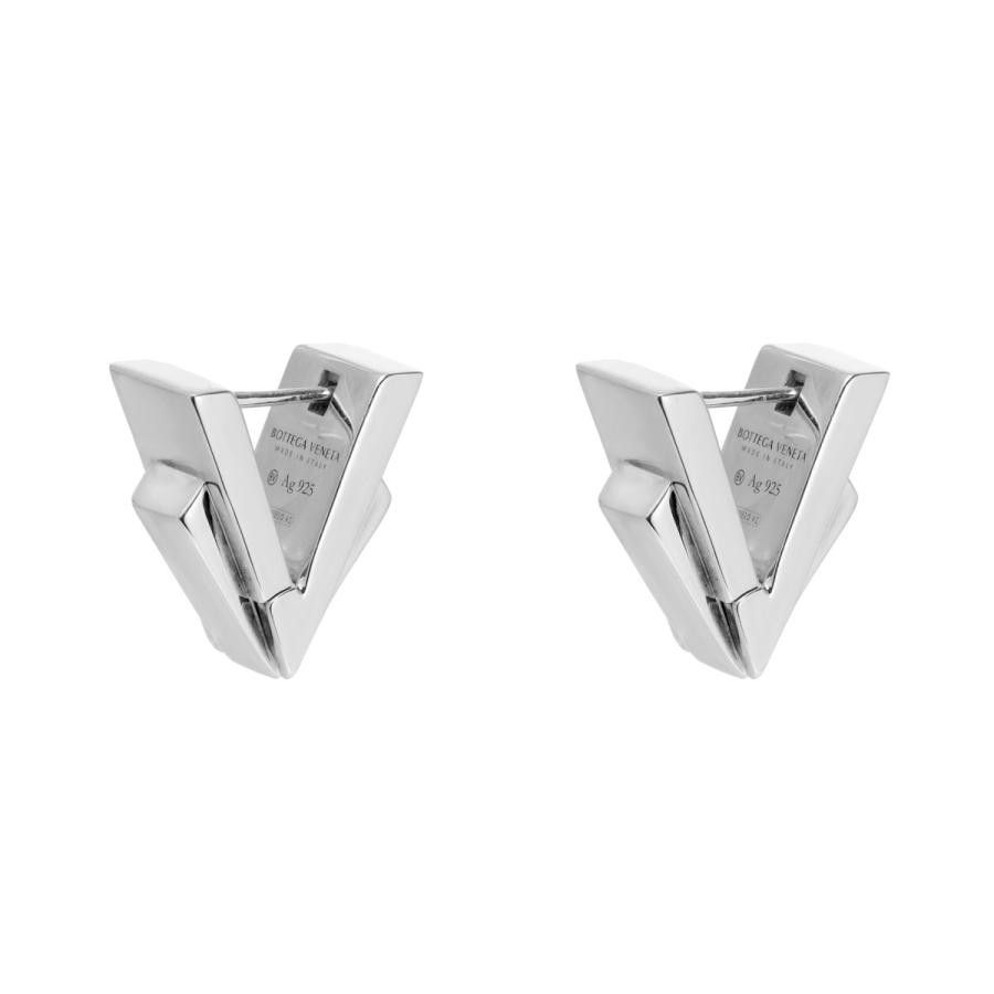 Bottega Veneta o1n1vont1124 Size: OS / Window Earrings in Silver Size ONE SIZE - 1 Thumbnail