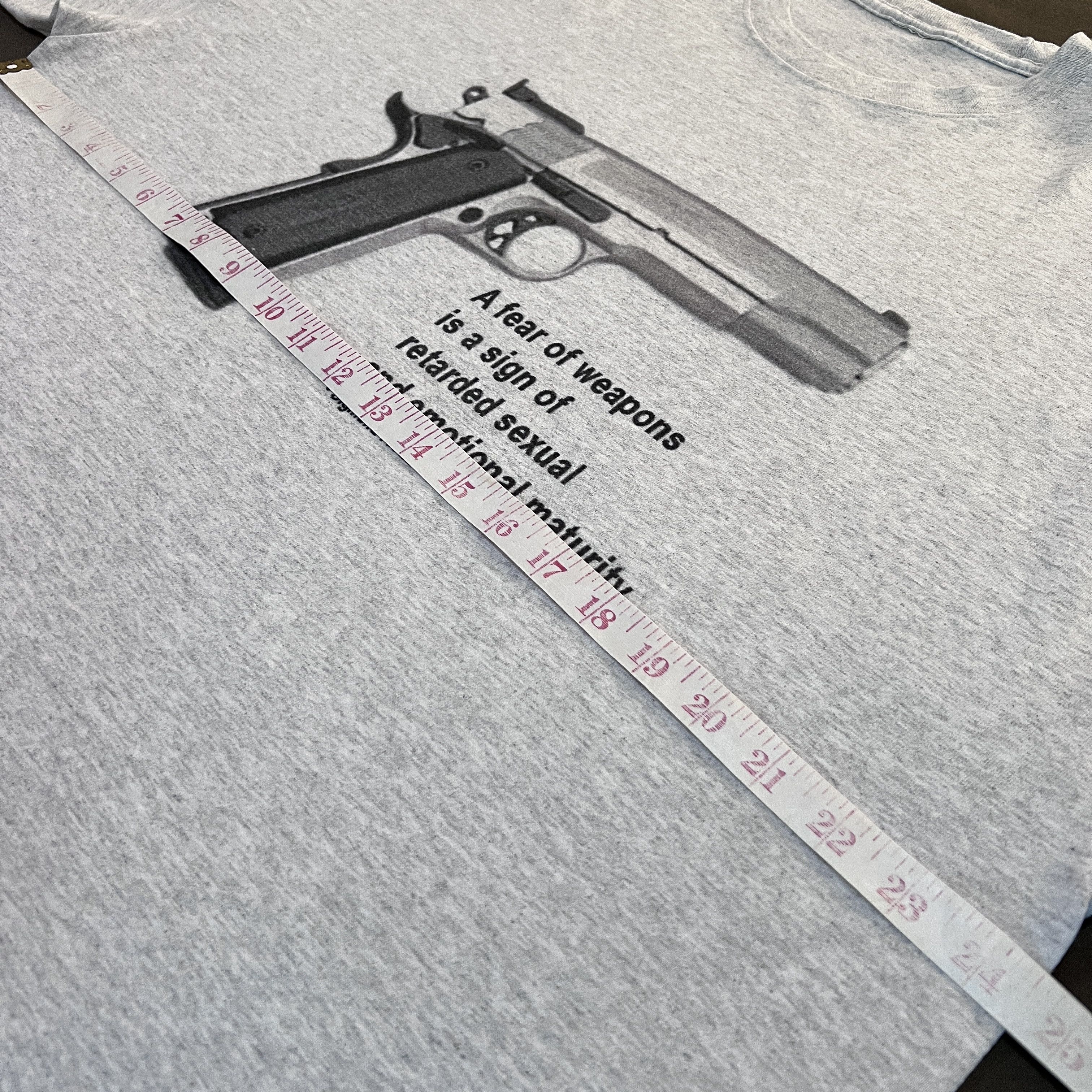 Vintage Vintage Y2K Sigmund Freud Quote Promo Tee 2XL Gun Size US XXL / EU 58 / 5 - 5 Thumbnail