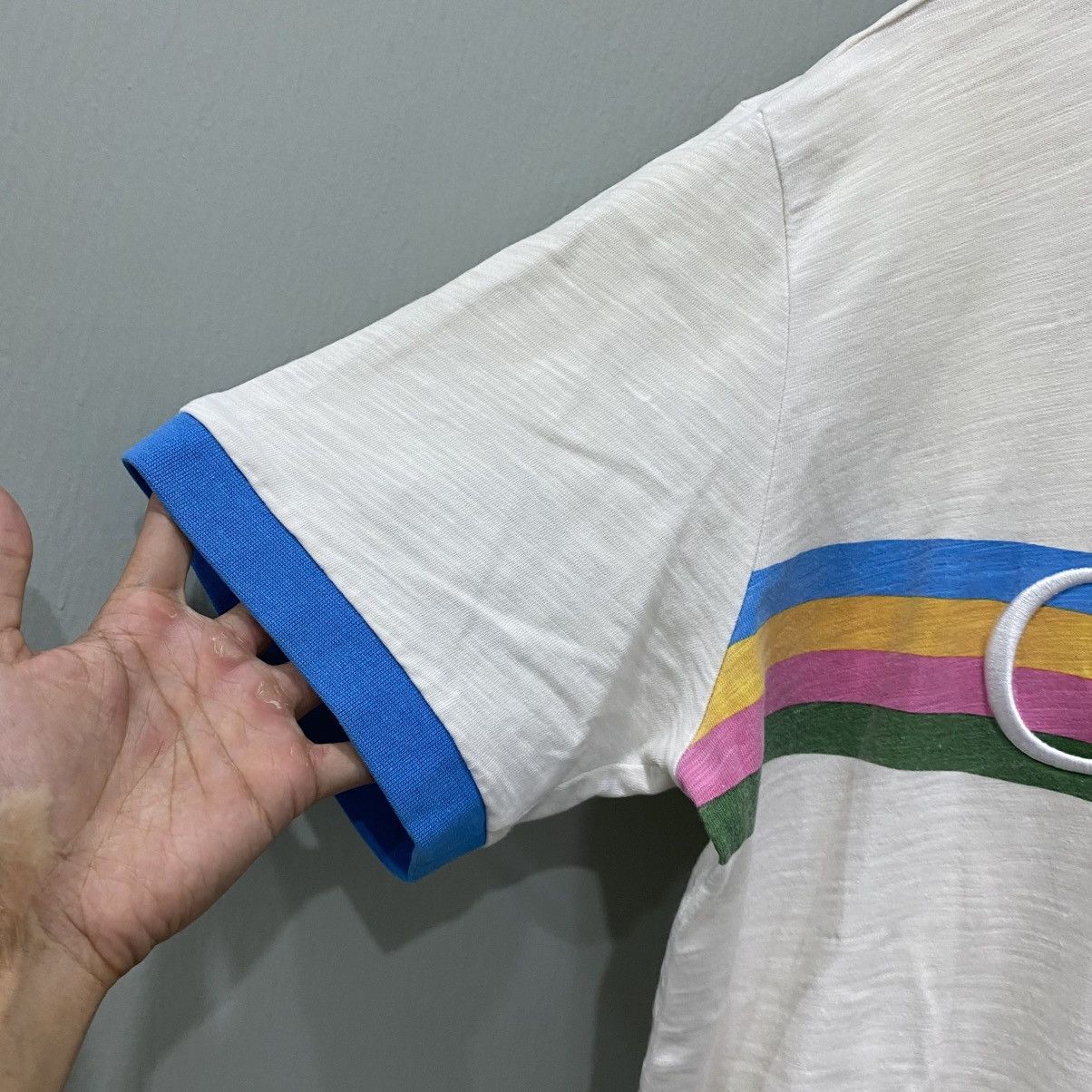 A$AP Rocky × Guess Guess x A$AP Rocky Cotton Candy Ringer Tee Size US M / EU 48-50 / 2 - 5 Thumbnail