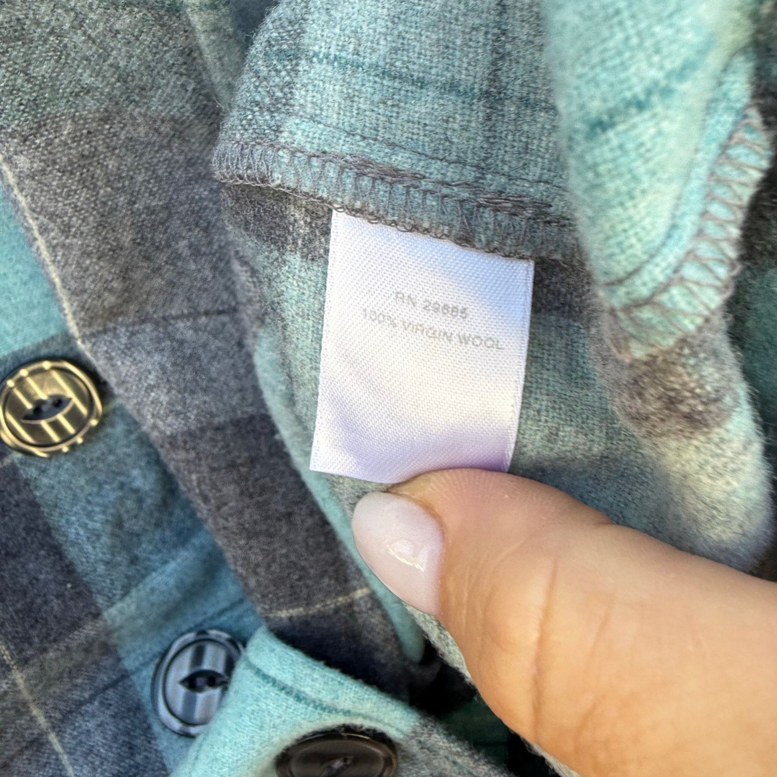 Pendleton Pendleton ‘49er Heritage Wool Blazer Jacket Blue Plaid M Size M / US 6-8 / IT 42-44 - 5 Thumbnail