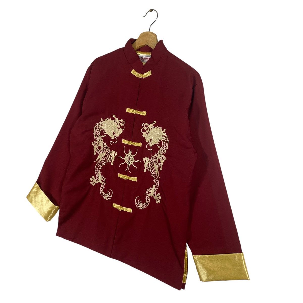 Japanese Brand Traditional Chinese Embroidered Silk Satin Size US M / EU 48-50 / 2 - 3 Thumbnail